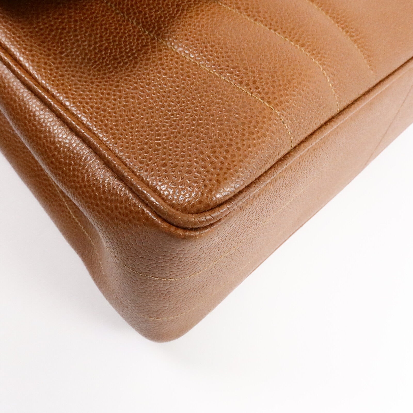 CHANEL 牛皮皮革Vintage Jumbo CC Madermoiselle手挽袋