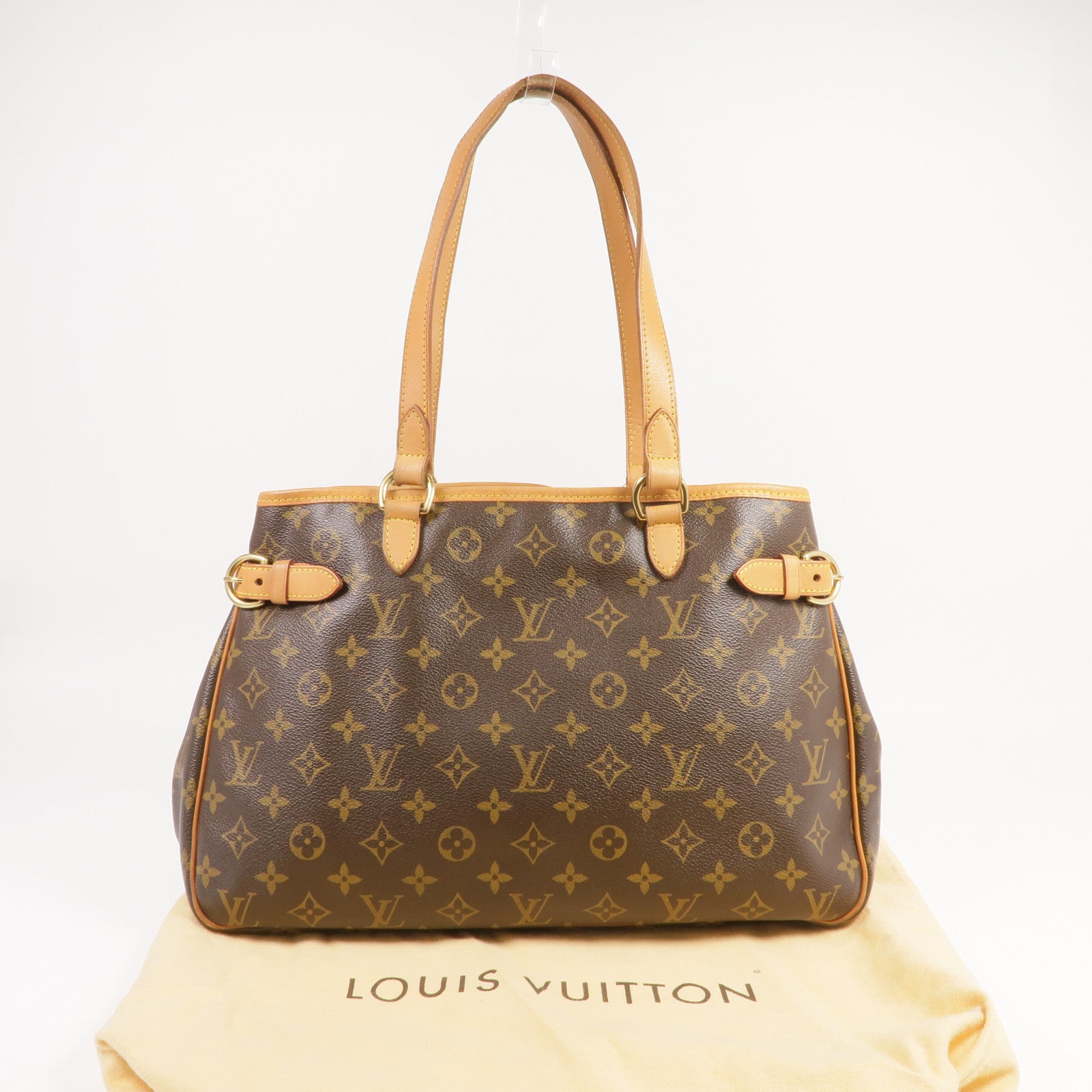 LOUIS VUITTON Monogram Batignolles Horizontal金扣肩背袋