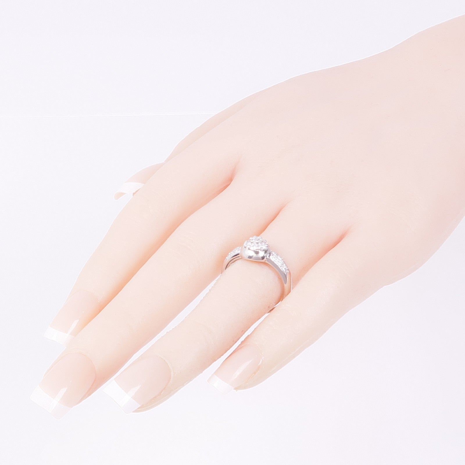 JEWELRY 【激減優惠】PT900鉑金Diamond Ring鑽石戒指US#6.5