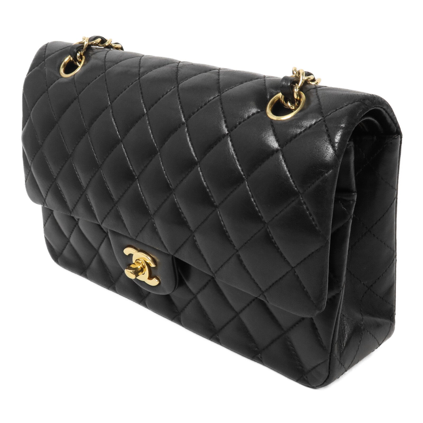 CHANEL 羊皮皮革Classic 25鏈帶肩背袋