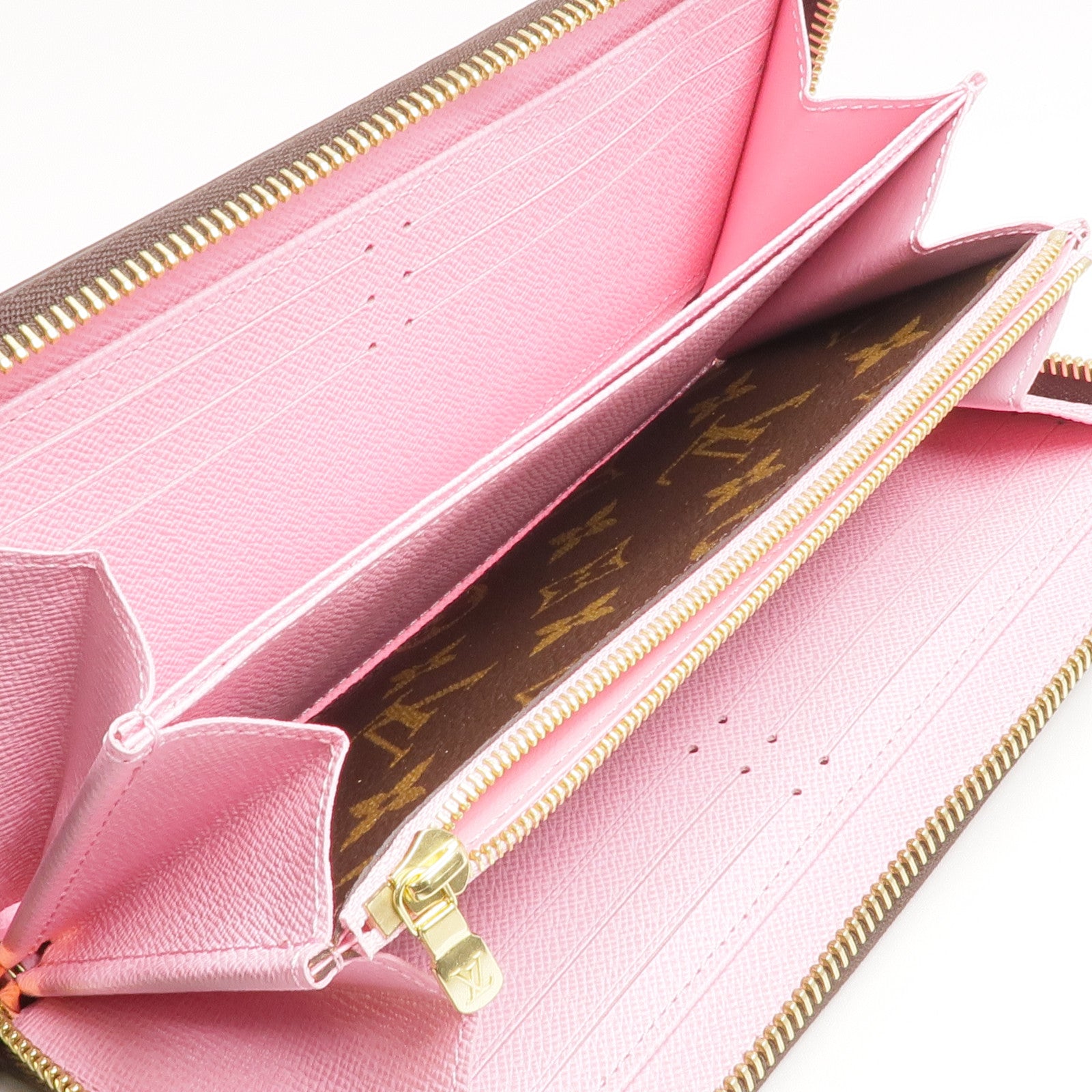 LOUIS VUITTON Monogram Animation Alpine Zippy Wallett金扣長錢包