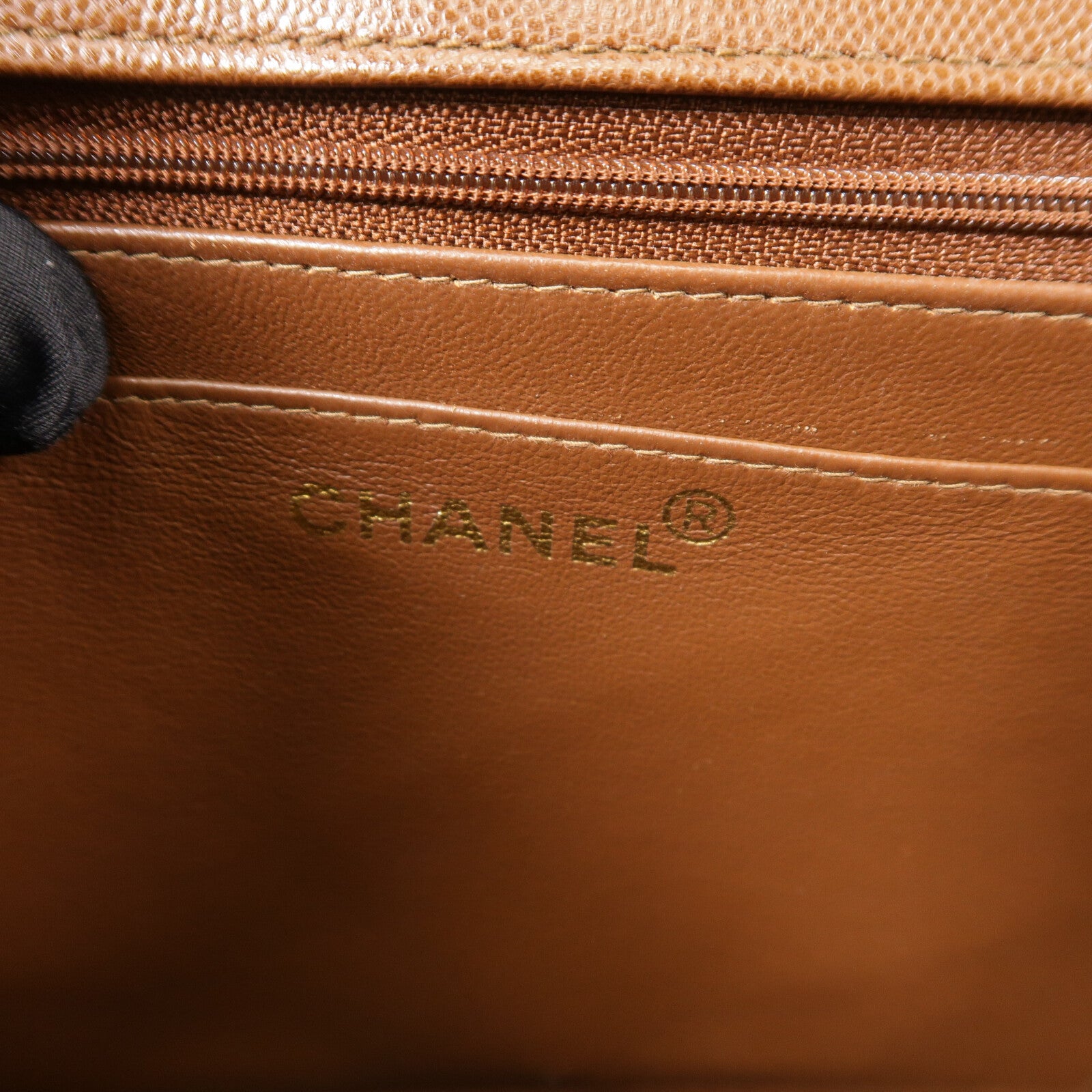 CHANEL 牛皮皮革Vintage Top Handle Kelly Flap Bag肩背袋
