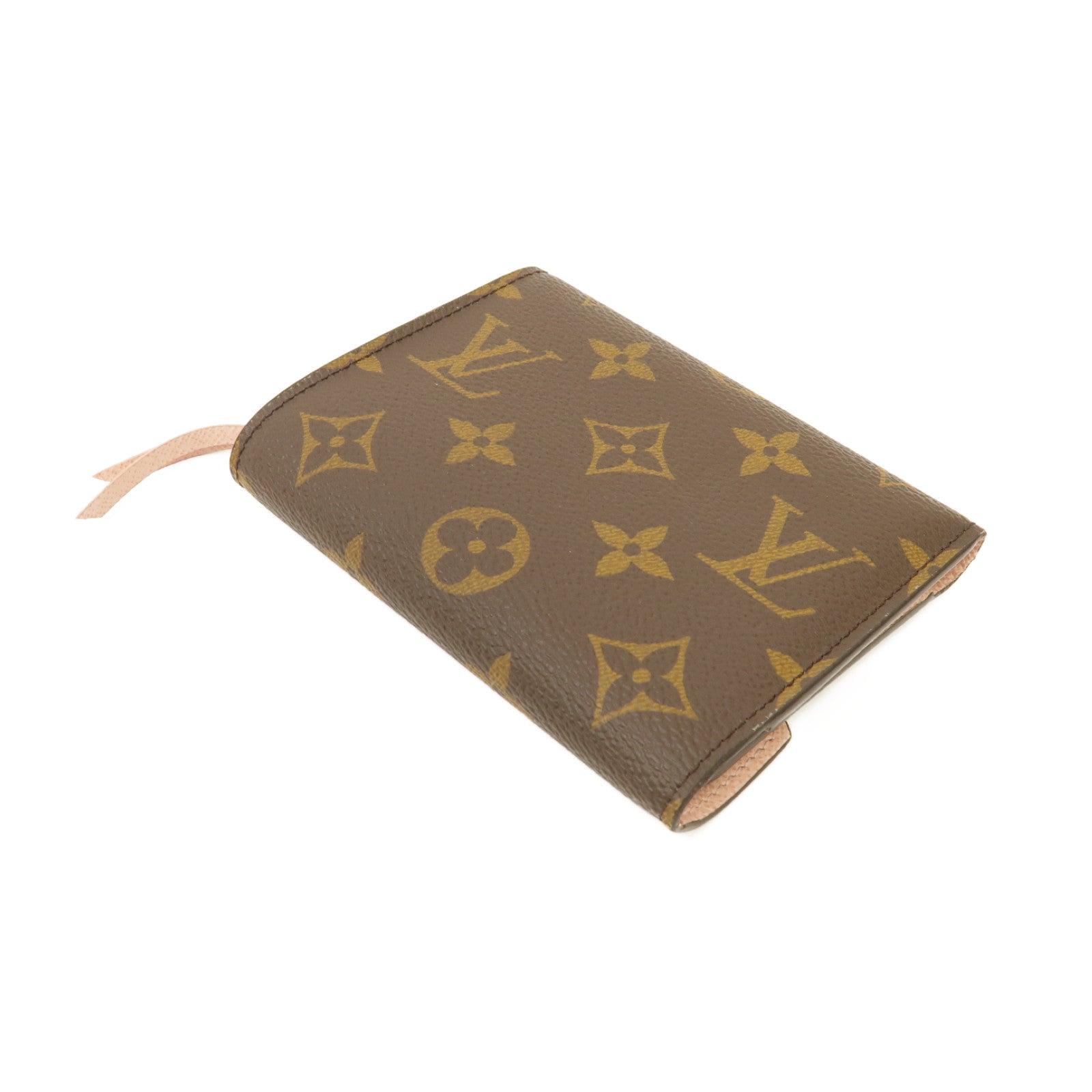 LOUIS VUITTON Monogram Victorine Wallet金扣錢包棕色/粉紅色
