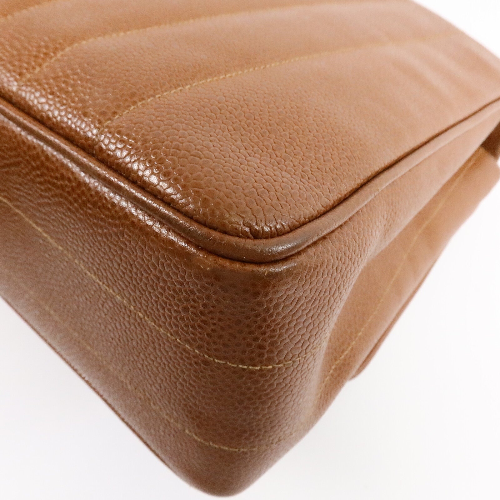 CHANEL 牛皮皮革Vintage Jumbo CC Madermoiselle手挽袋