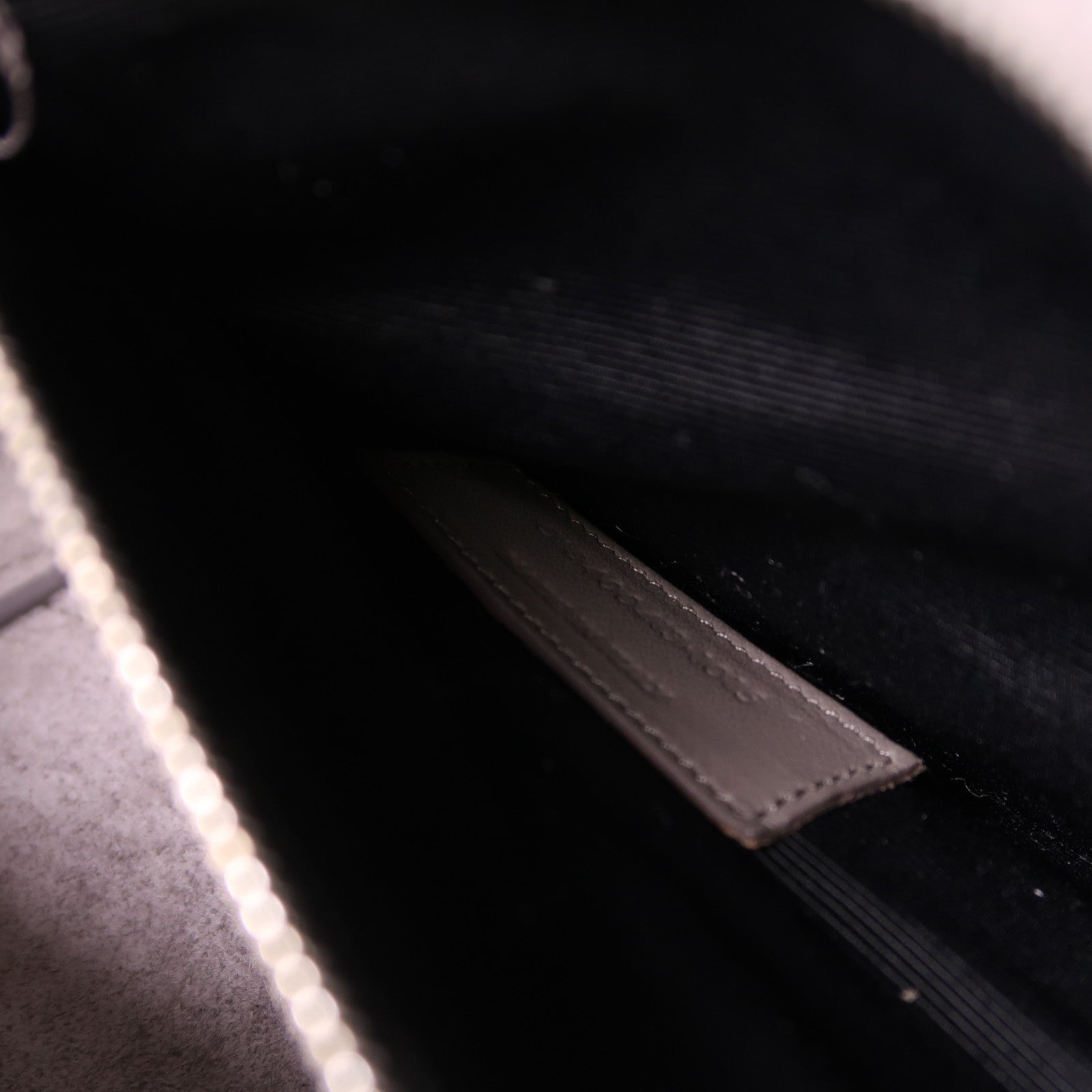 SAINT LAURENT 皮革Cabas Rive Gauche銀扣手挽肩背兩用袋