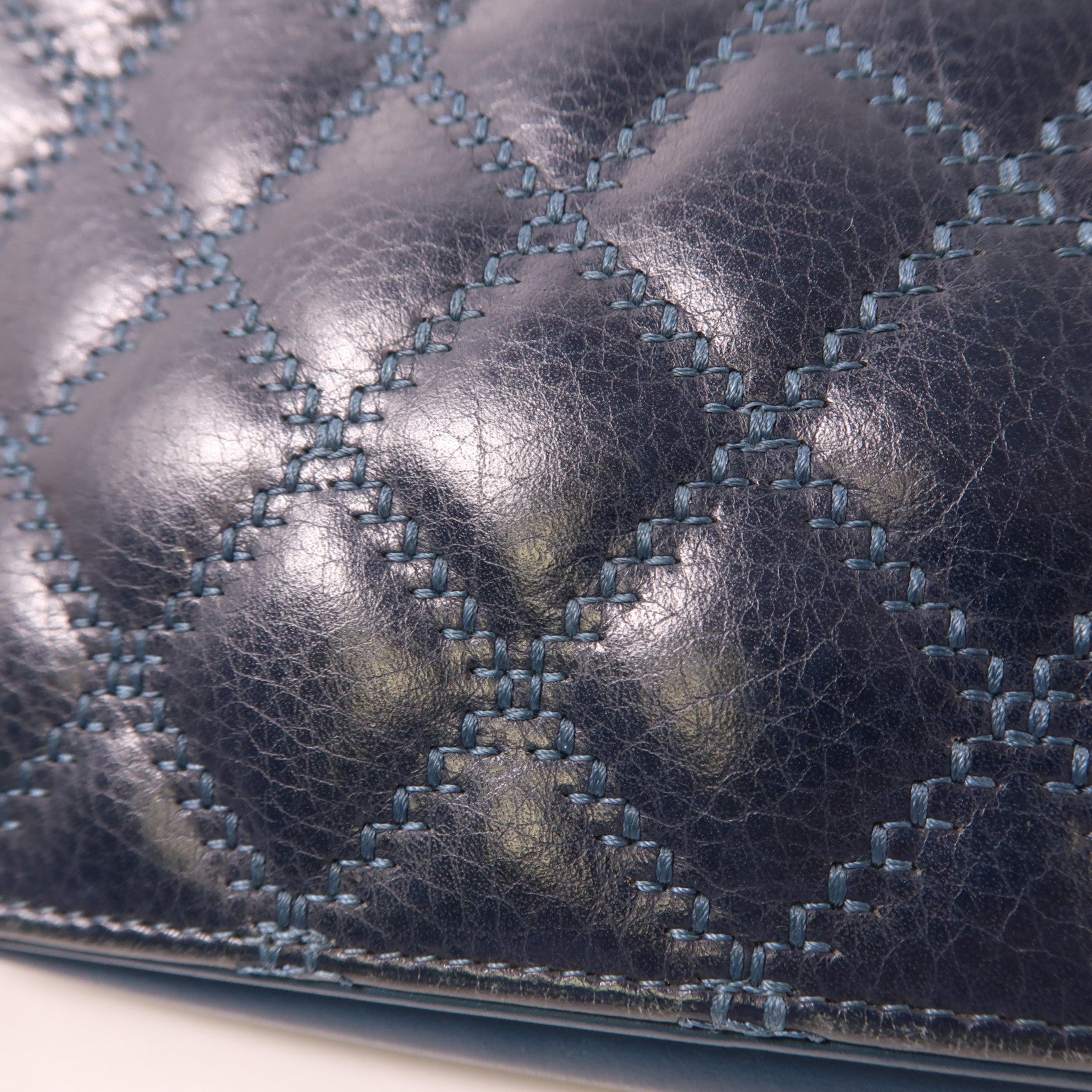 CHANEL 牛皮皮革WOC Wallet On Chain銀扣鏈帶肩背袋