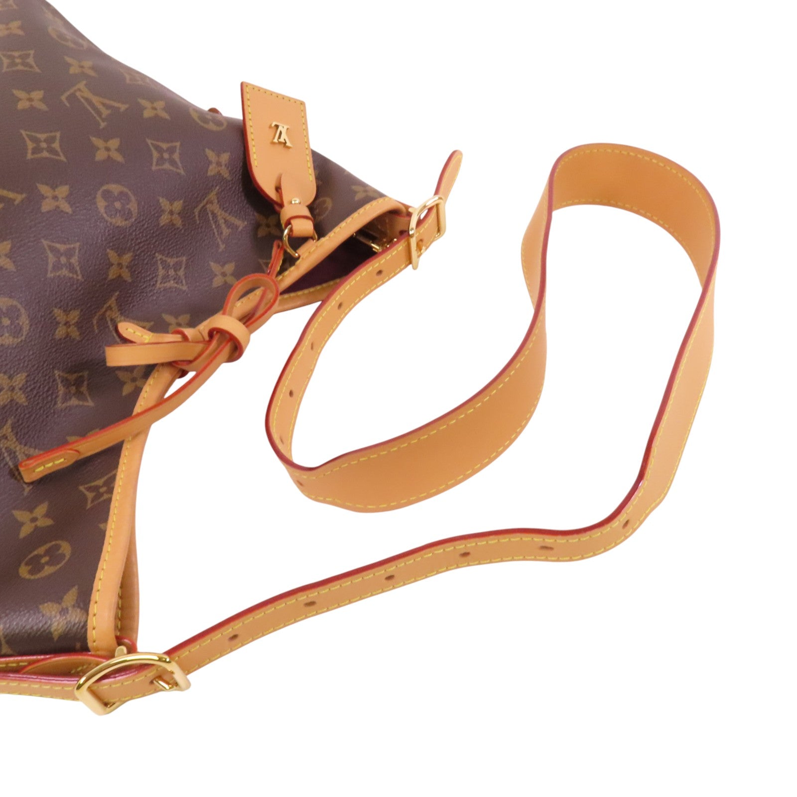 LOUIS VUITTON Monogram CarryAll PM金扣肩背袋