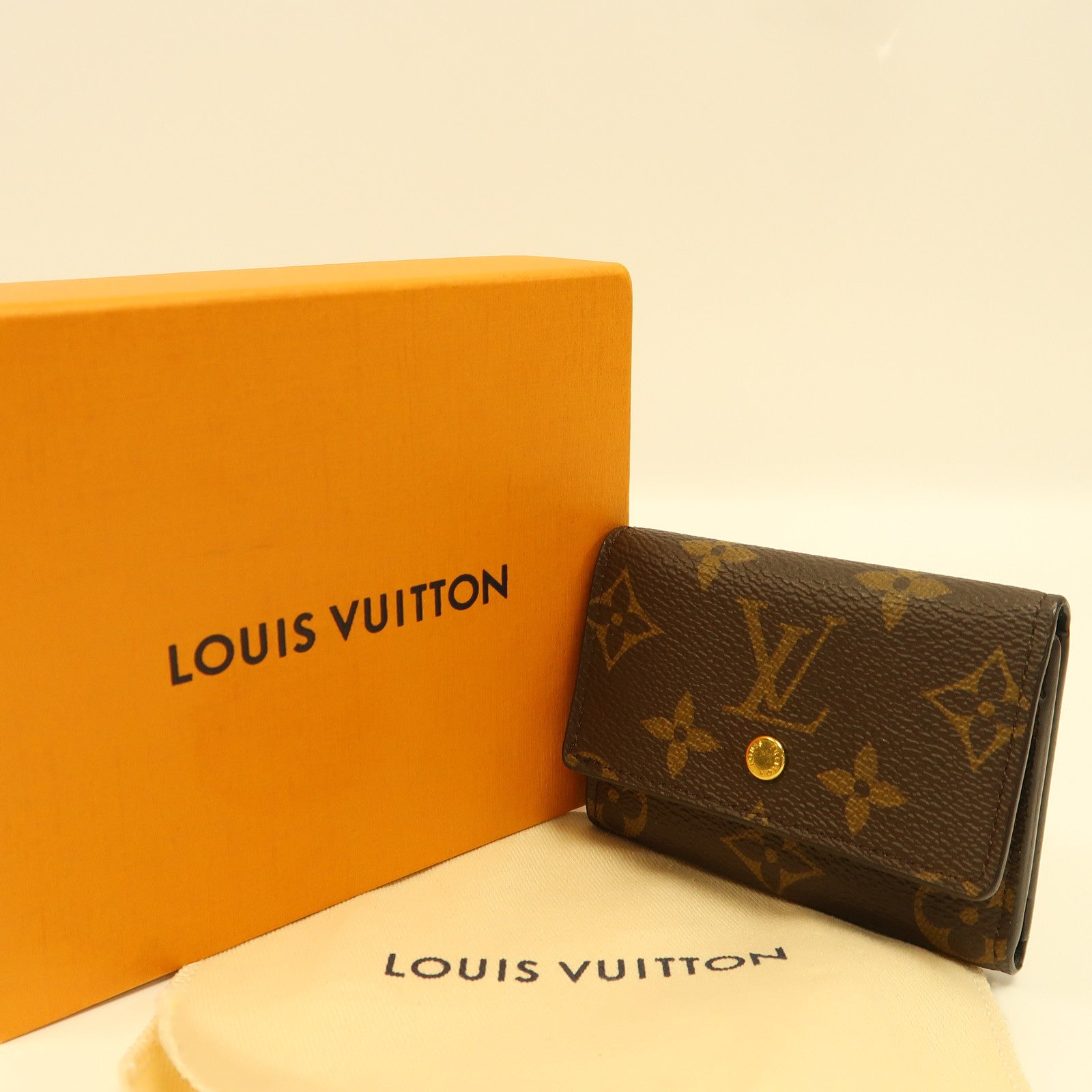 LOUIS VUITTON Monogram Micro Wallet迷你錢包啡色