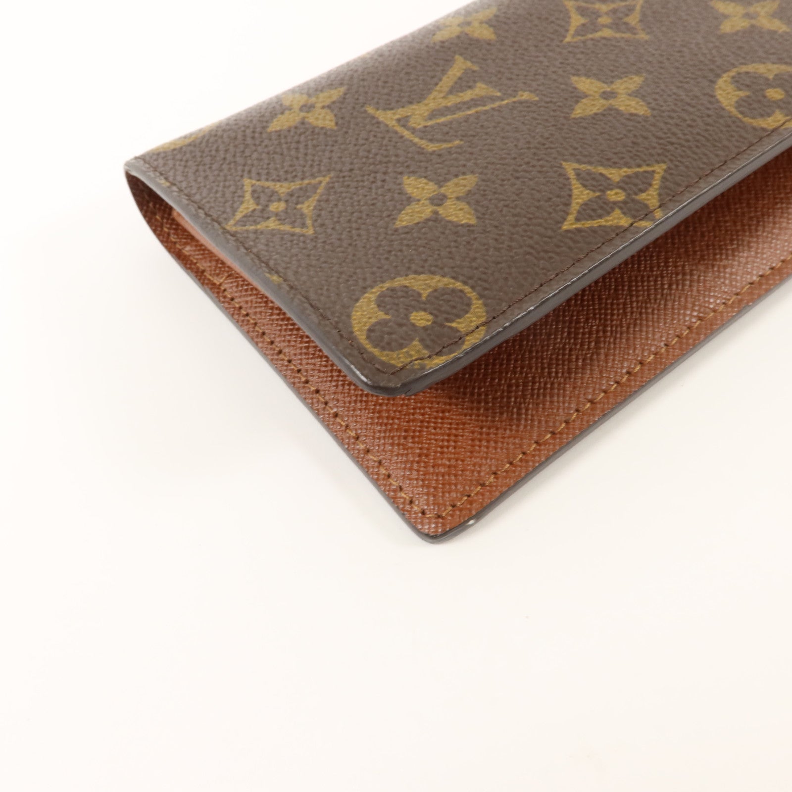 LOUIS VUITTON Monogram Brazza Wallet金扣長錢包