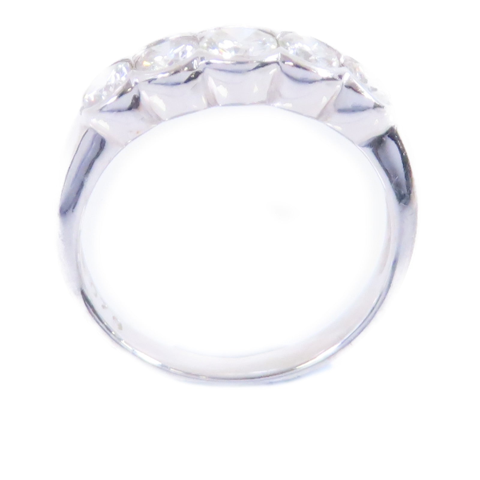 JEWELRY 【激減優惠】18K白金/鑽石Diamond Ring戒指US#4.75