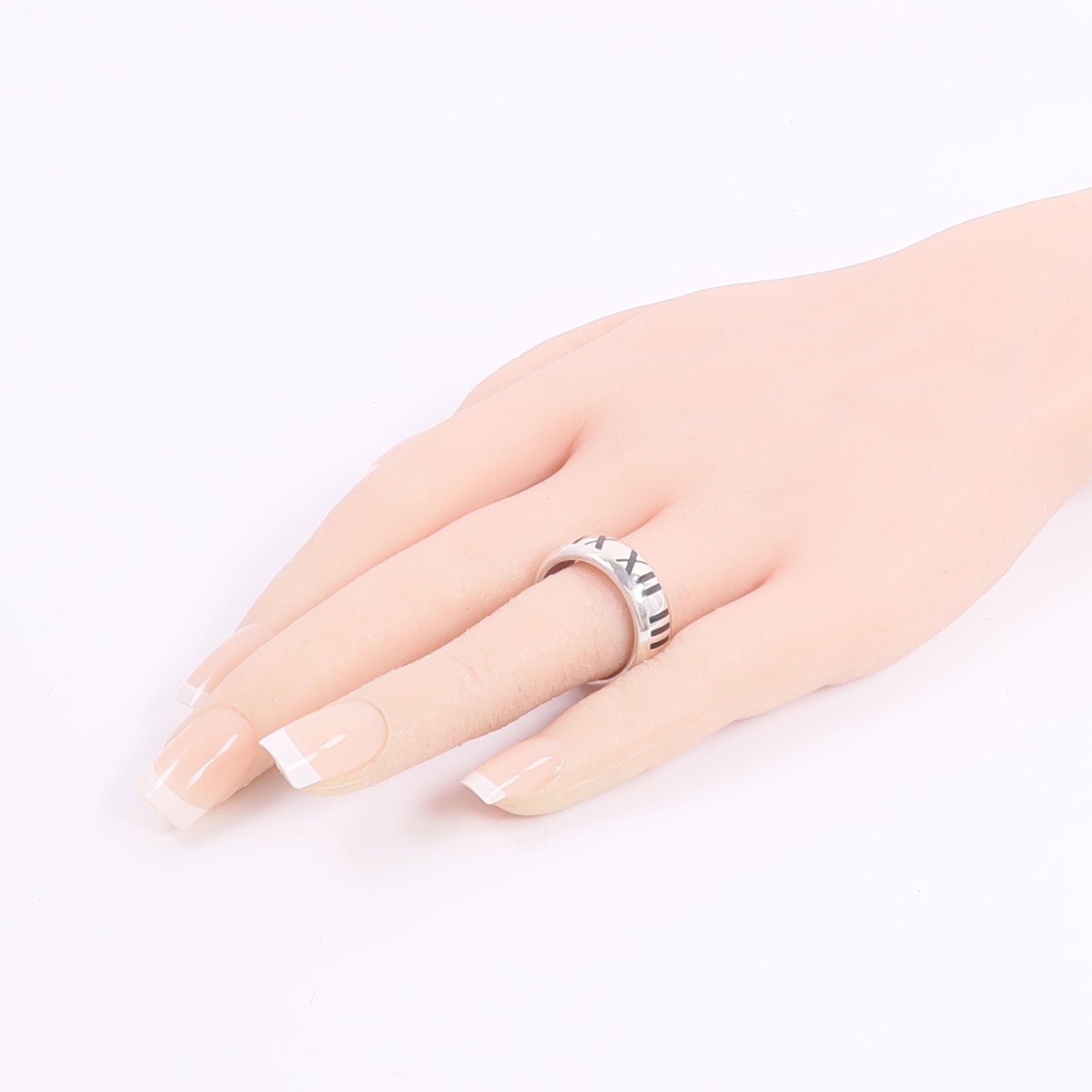 TIFFANY＆CO 925純銀Atlas Ring戒指