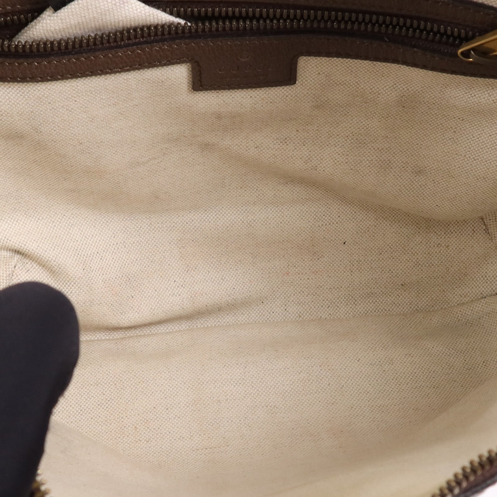 GUCCI 塗層帆布Ophidia Medium金扣肩背袋