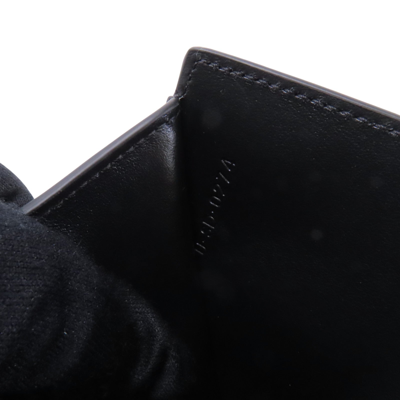 CELINE 牛皮皮革16 Trifold Wallet金扣短錢包