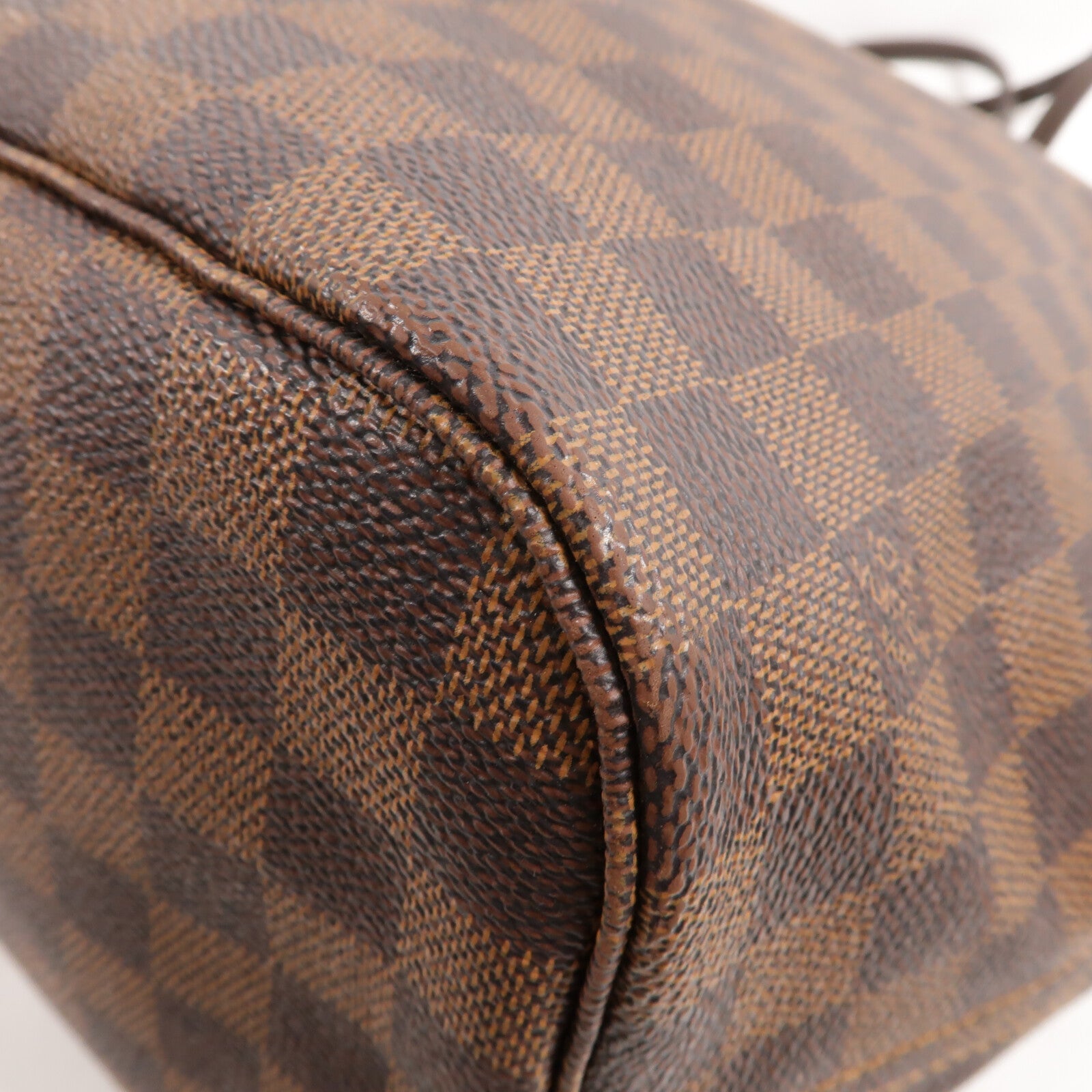 LOUIS VUITTON Damier Neverfull MM手挽袋