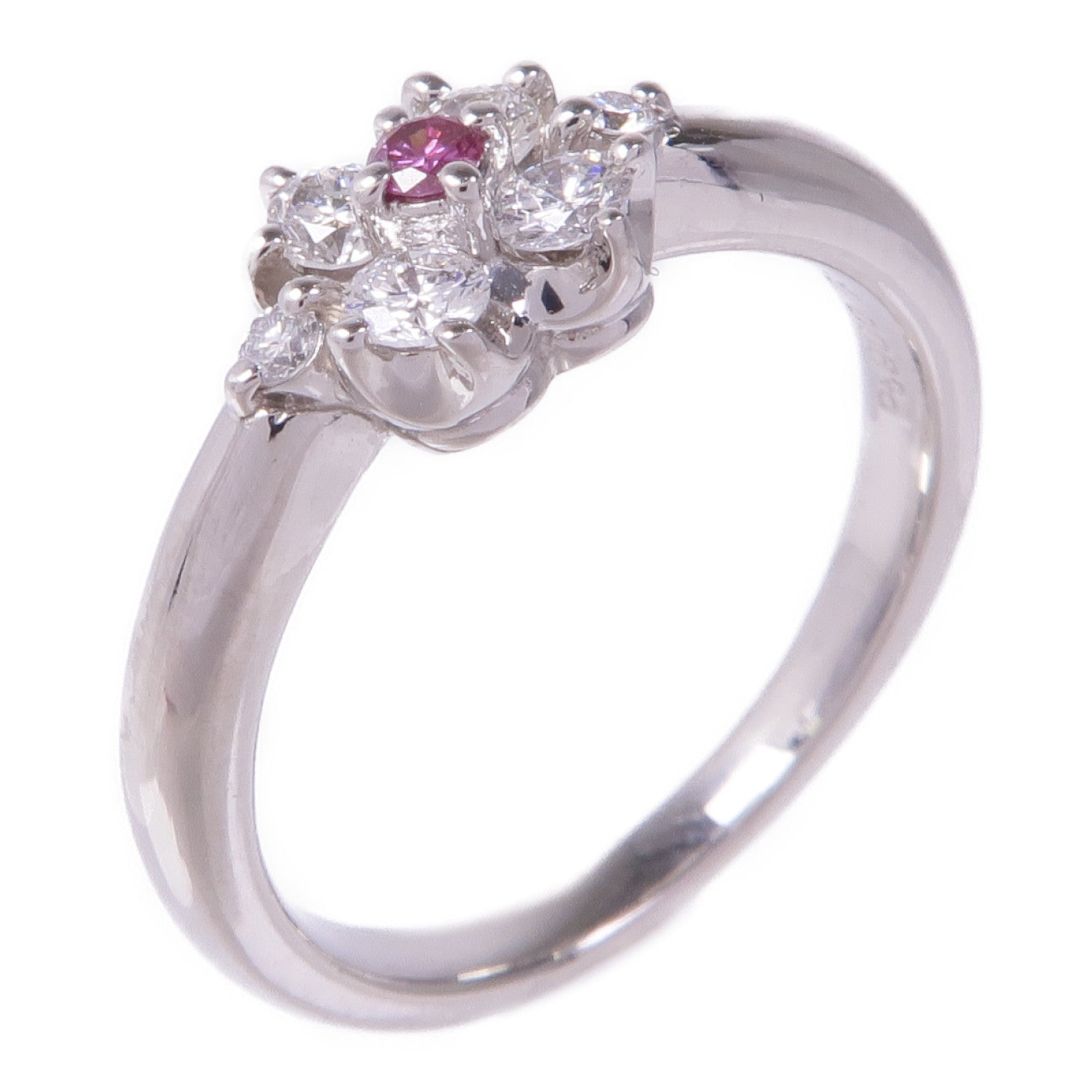 JEWELRY 【激減優惠】PT900鉑金Diamond Ring鑽石戒指US#6
