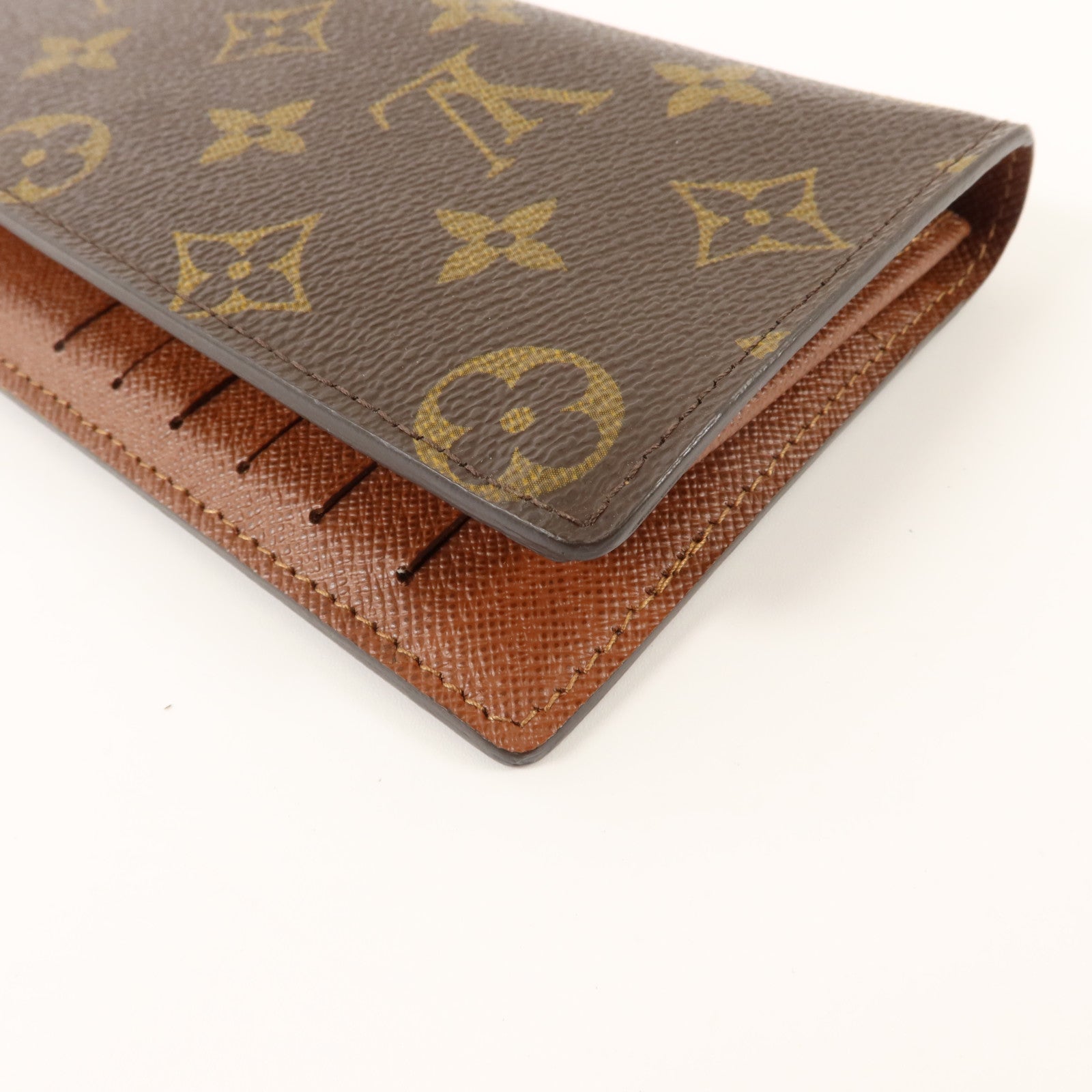LOUIS VUITTON Monogram Brazza Wallet金扣長錢包