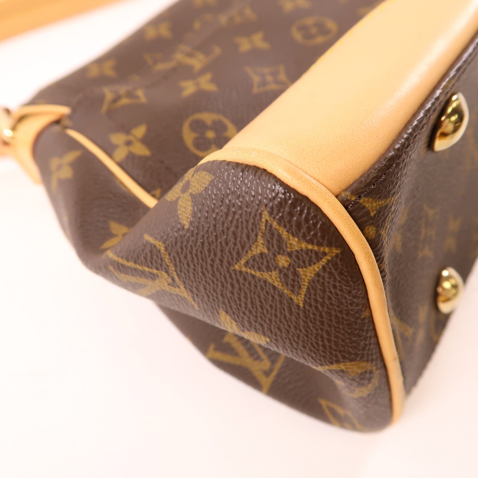 LOUIS VUITTON Monogram Beverly MM金扣肩背袋
