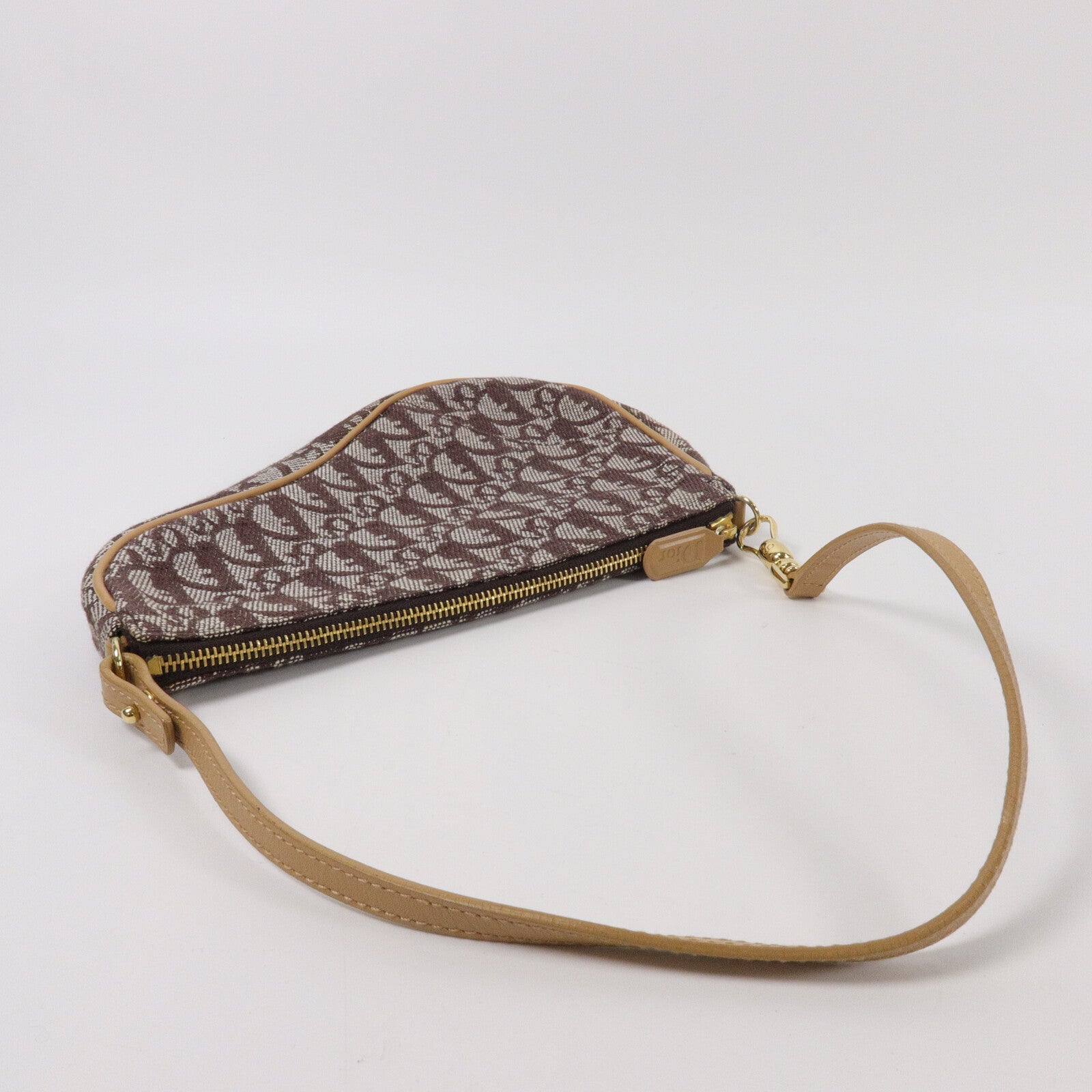 Dior 帆布Vintage Saddle Bag肩背袋