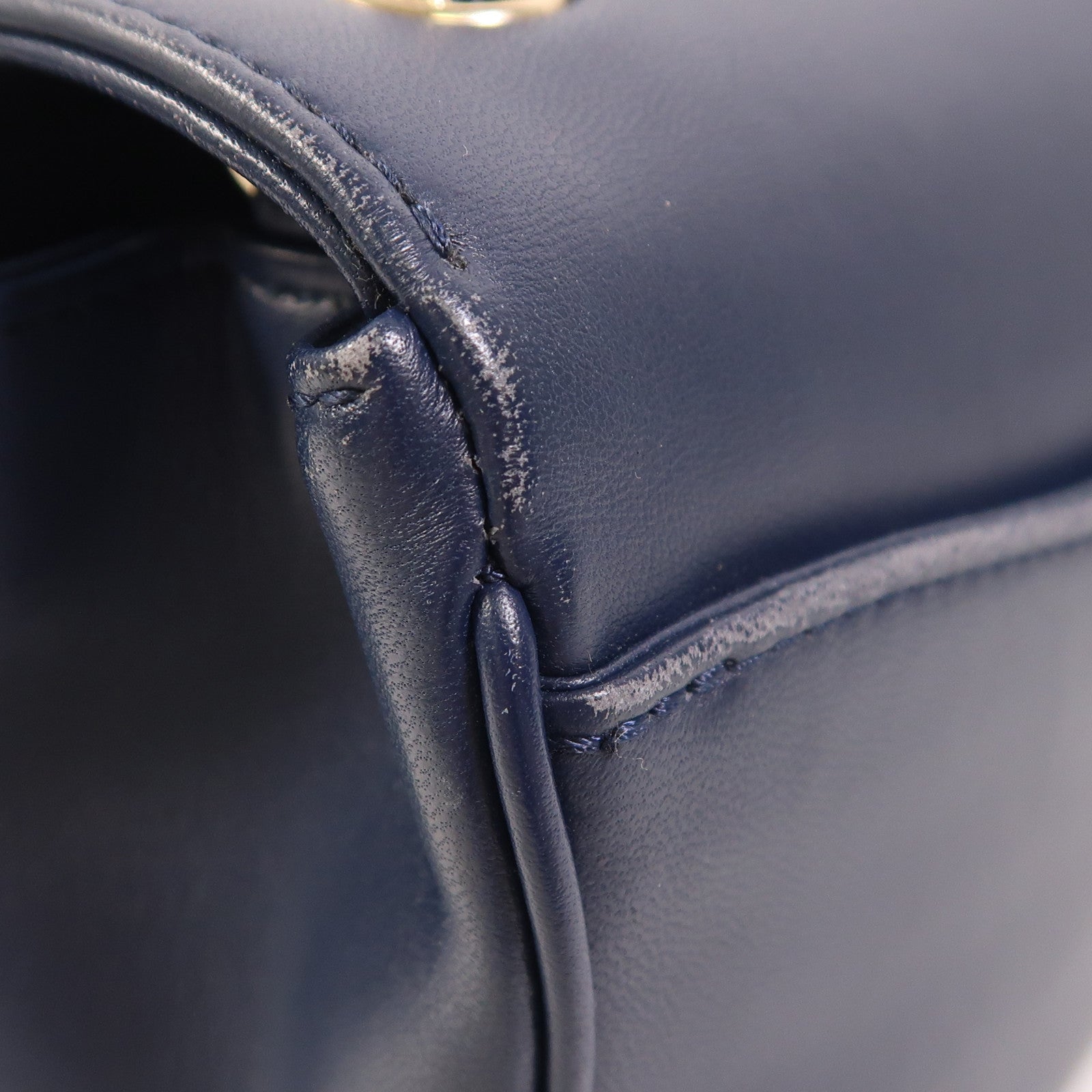 CHANEL 羊皮皮革CC Mania Flap Bag金扣鏈帶肩背袋