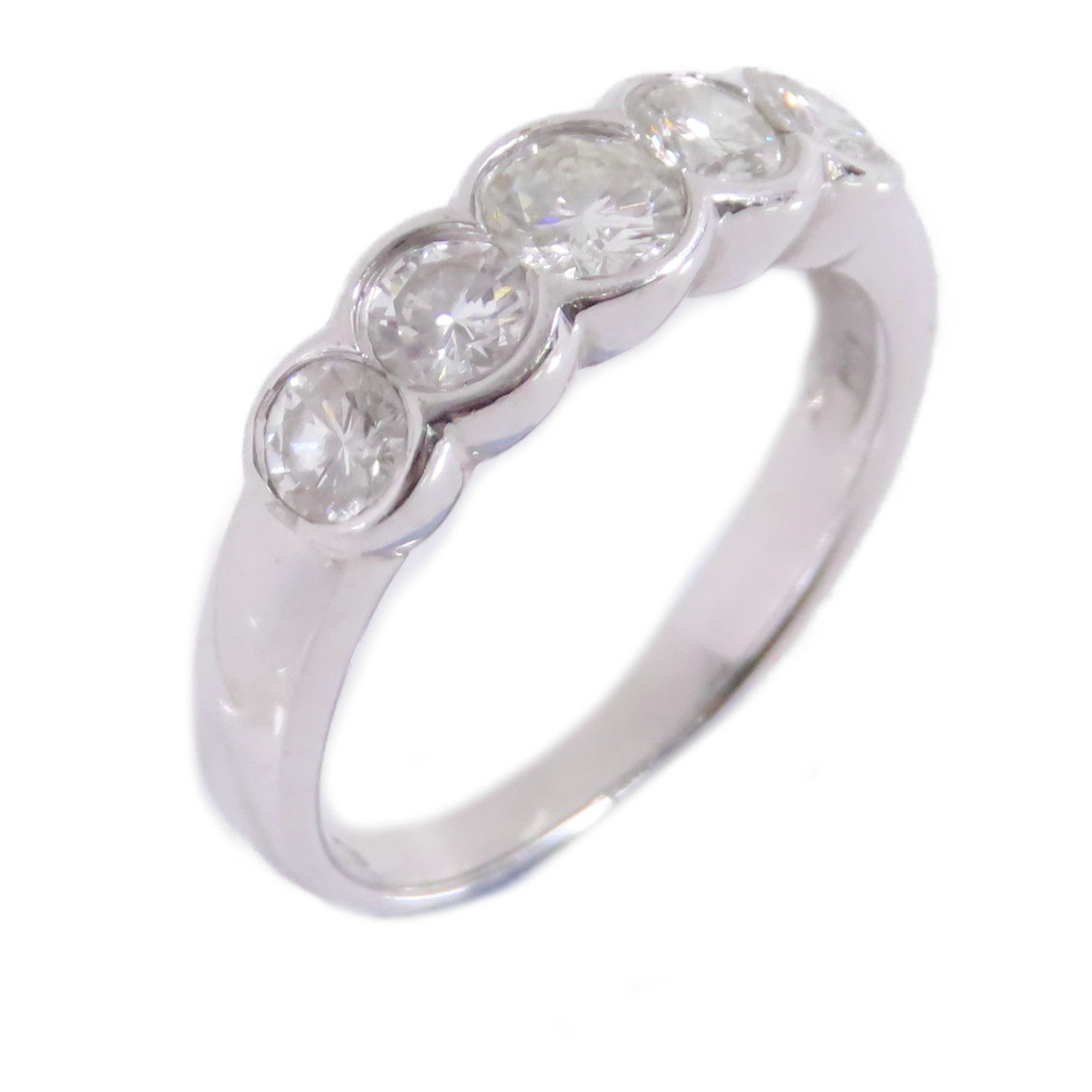 JEWELRY 【激減優惠】18K白金/鑽石Diamond Ring戒指US#4.75