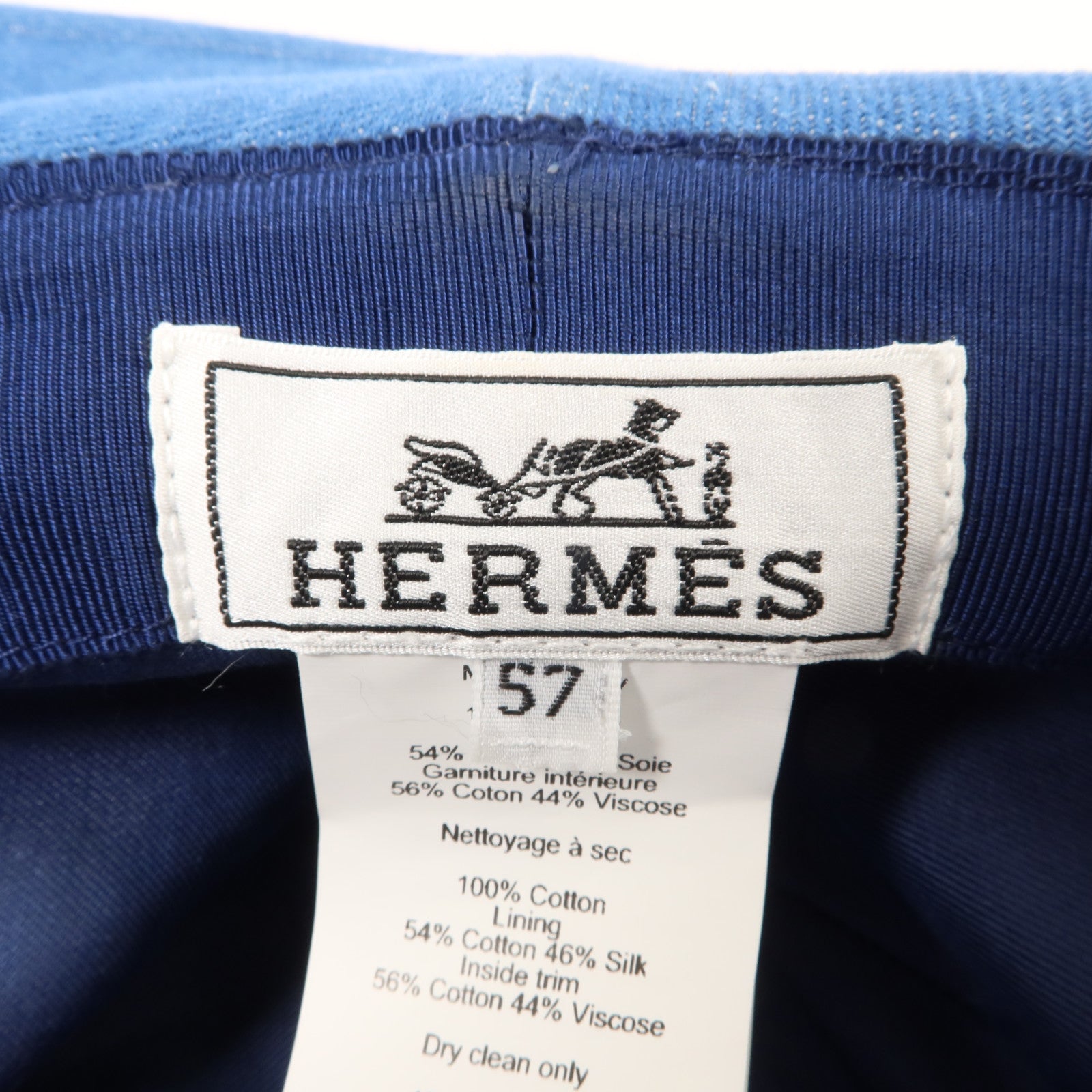 HERMES 棉質/絲質Katie Pierce Hat帽子