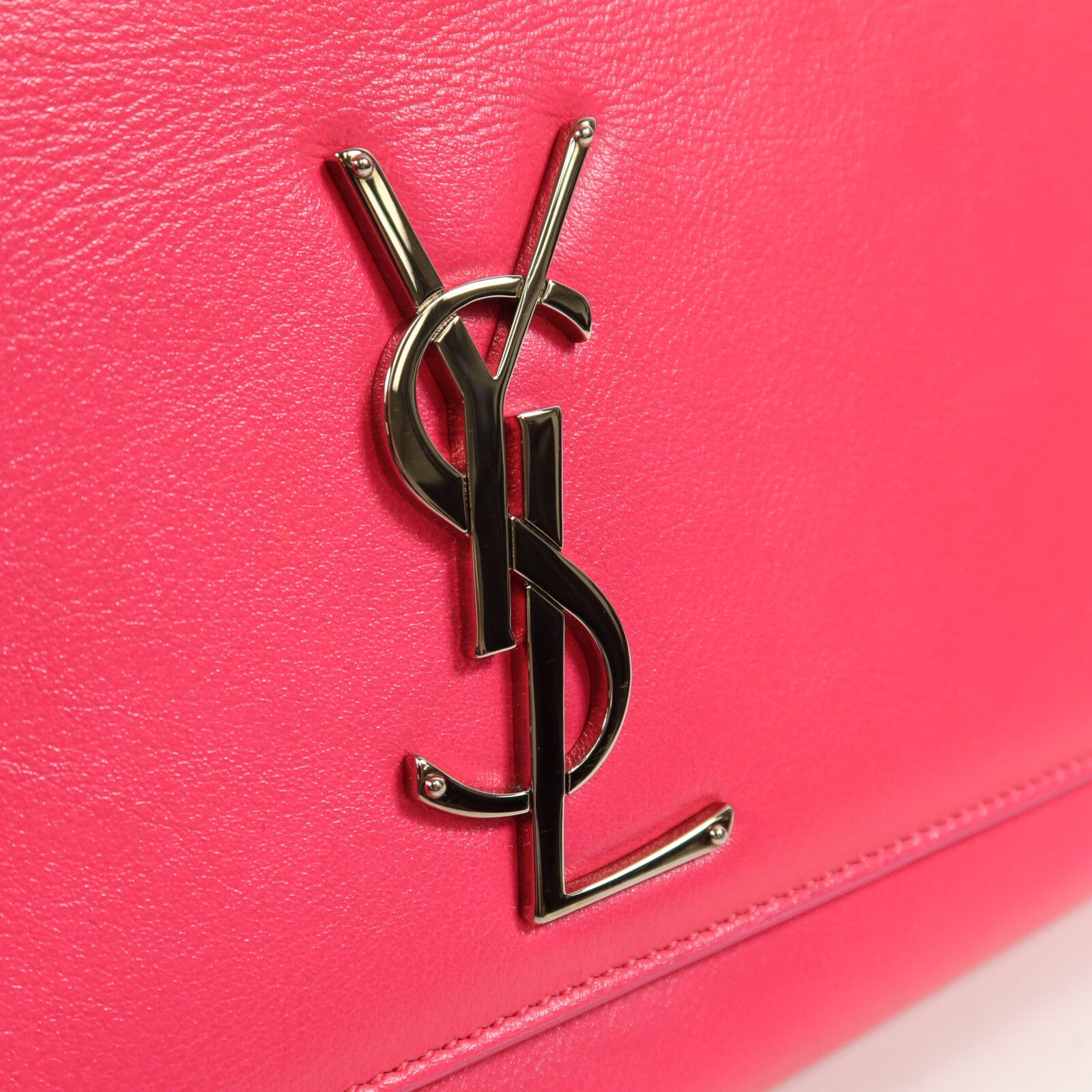 SAINT LAURENT 牛皮皮革Clutch手拿包