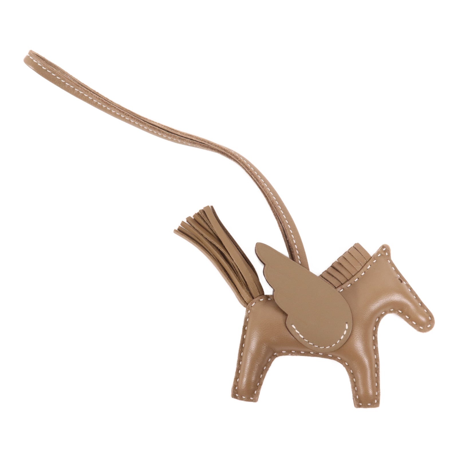 HERMES Milo皮革Rodeo PM掛飾