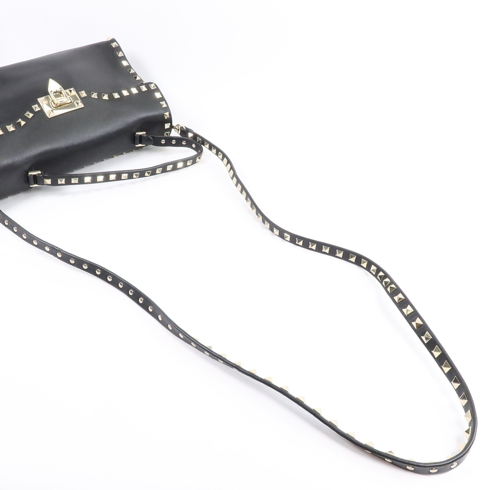 Valentino 牛皮皮革Rockstud手挽肩背兩用袋