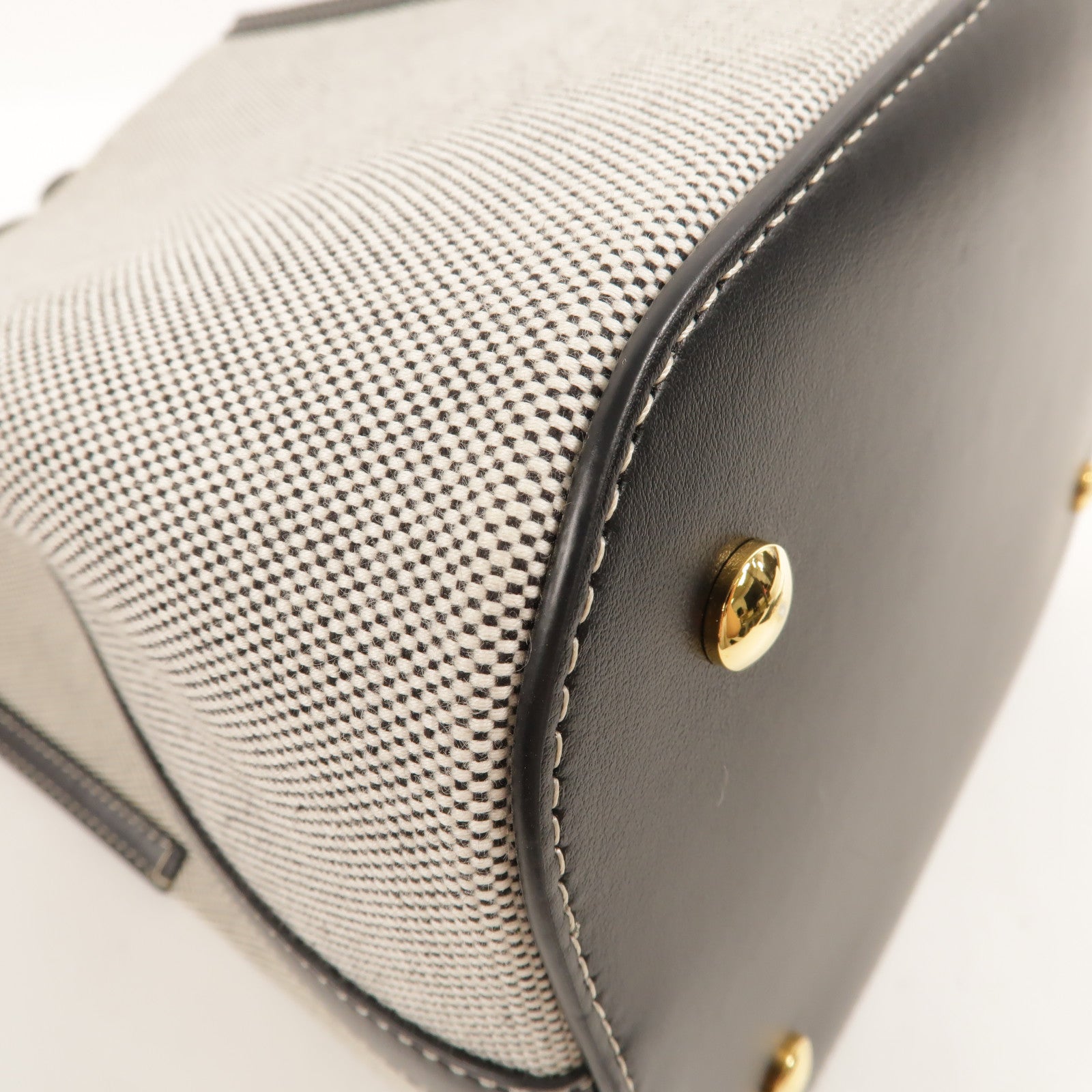 BURBERRY 帆布Small Peggy Bucket Bag手挽肩背兩用袋