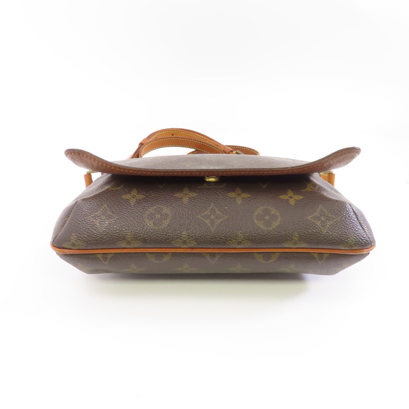 LOUIS VUITTON Monogram Musette Tango金扣肩背袋啡色