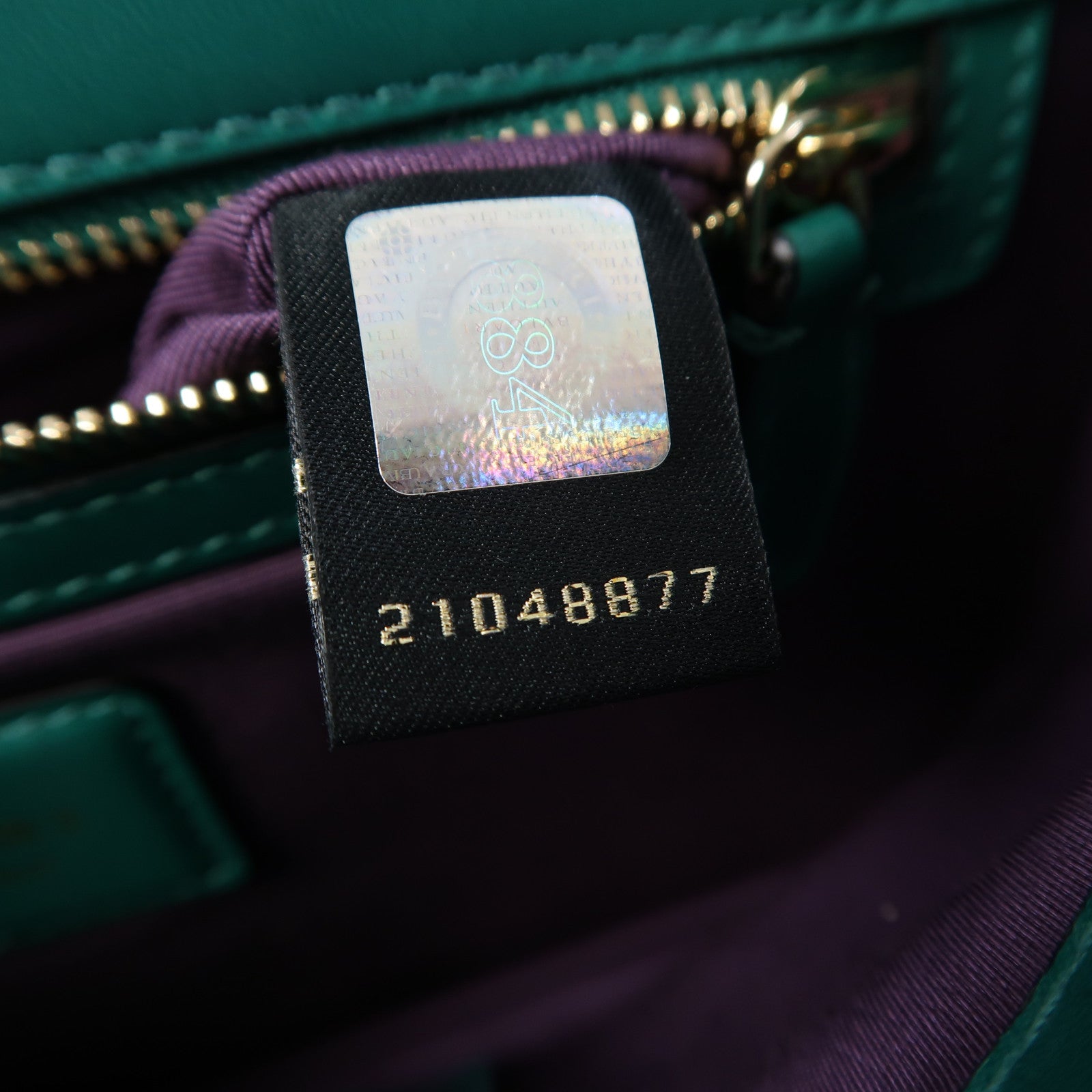 BVLGARI 牛皮皮革Serpenti Forever鏈帶肩背袋綠色