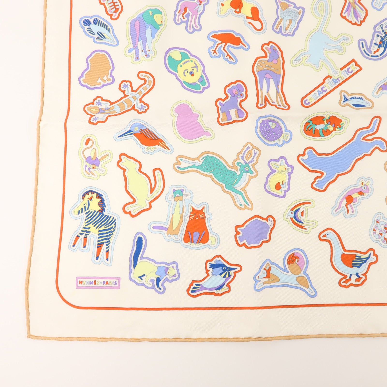 HERMES 絲質Scarf 45x45cm絲巾
