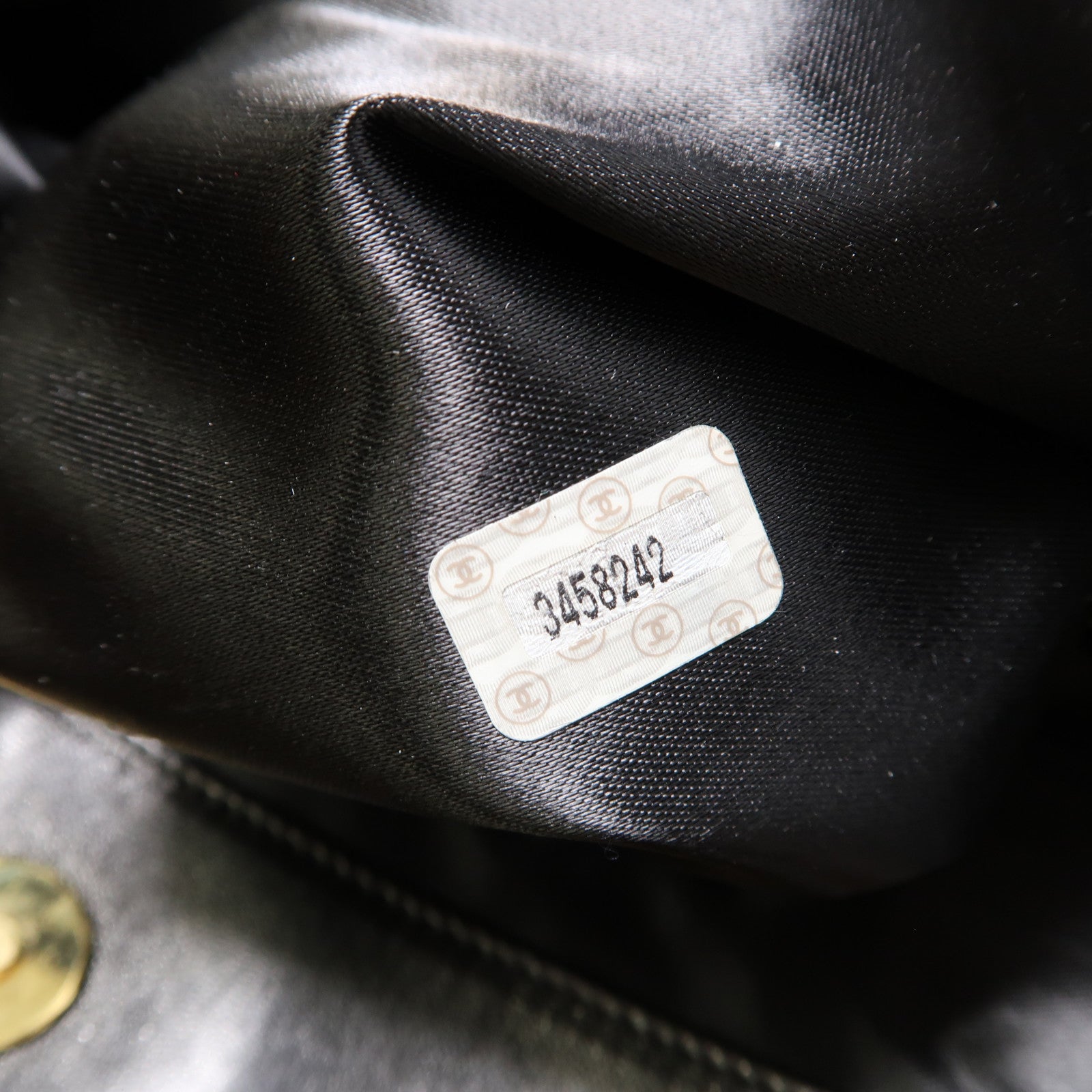 CHANEL 【激減優惠】羊皮皮革Vintage Tote Bag金扣手挽袋黑色