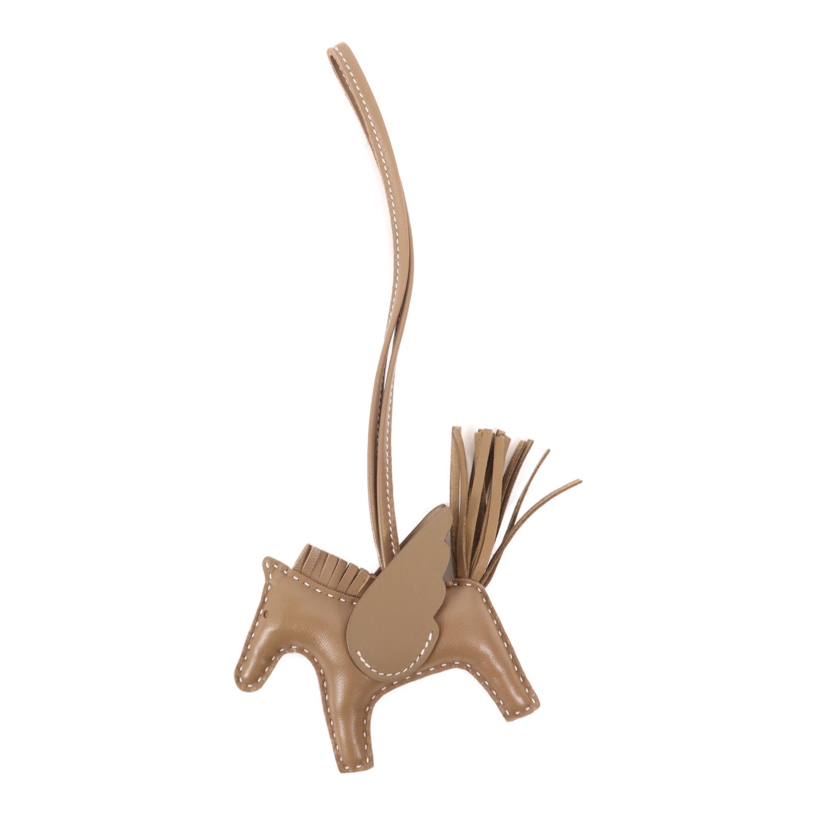 HERMES Milo皮革Rodeo PM掛飾