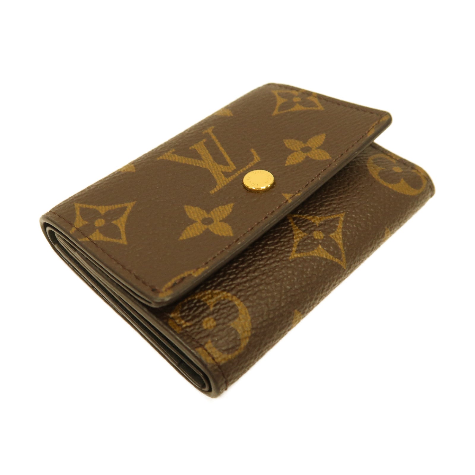 LOUIS VUITTON Monogram Micro Wallet迷你錢包啡色