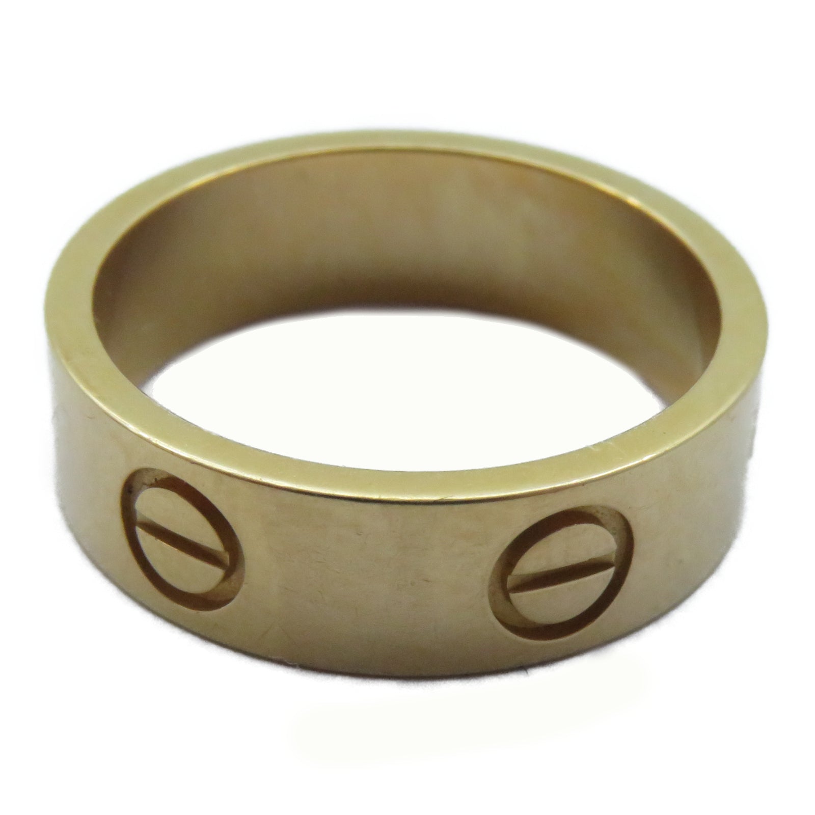 CARTIER 18K玫瑰金Love Ring戒指Cartier#52/US#6