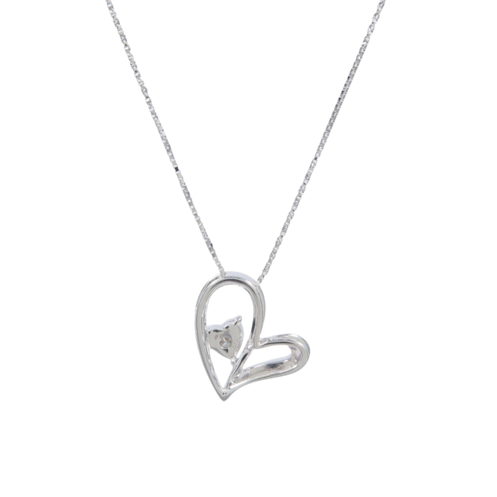 JEWELRY 18K白金Diamond Necklace鑽石項鍊