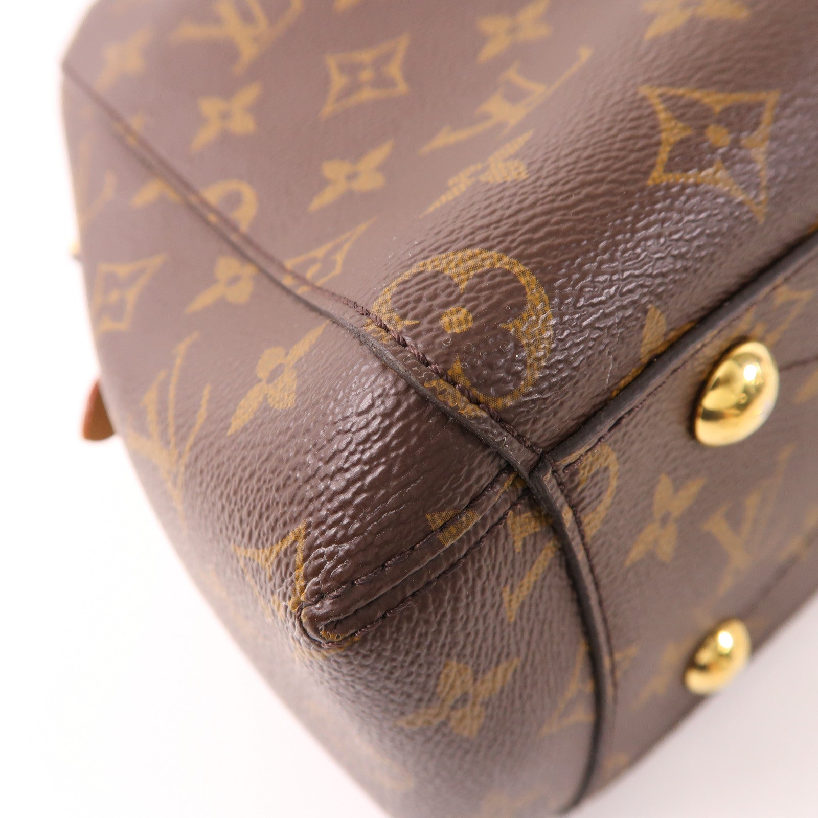 LOUIS VUITTON LV GHW Montaigne BB 2 Way Shoulder Bag M41055 Monogram Brown