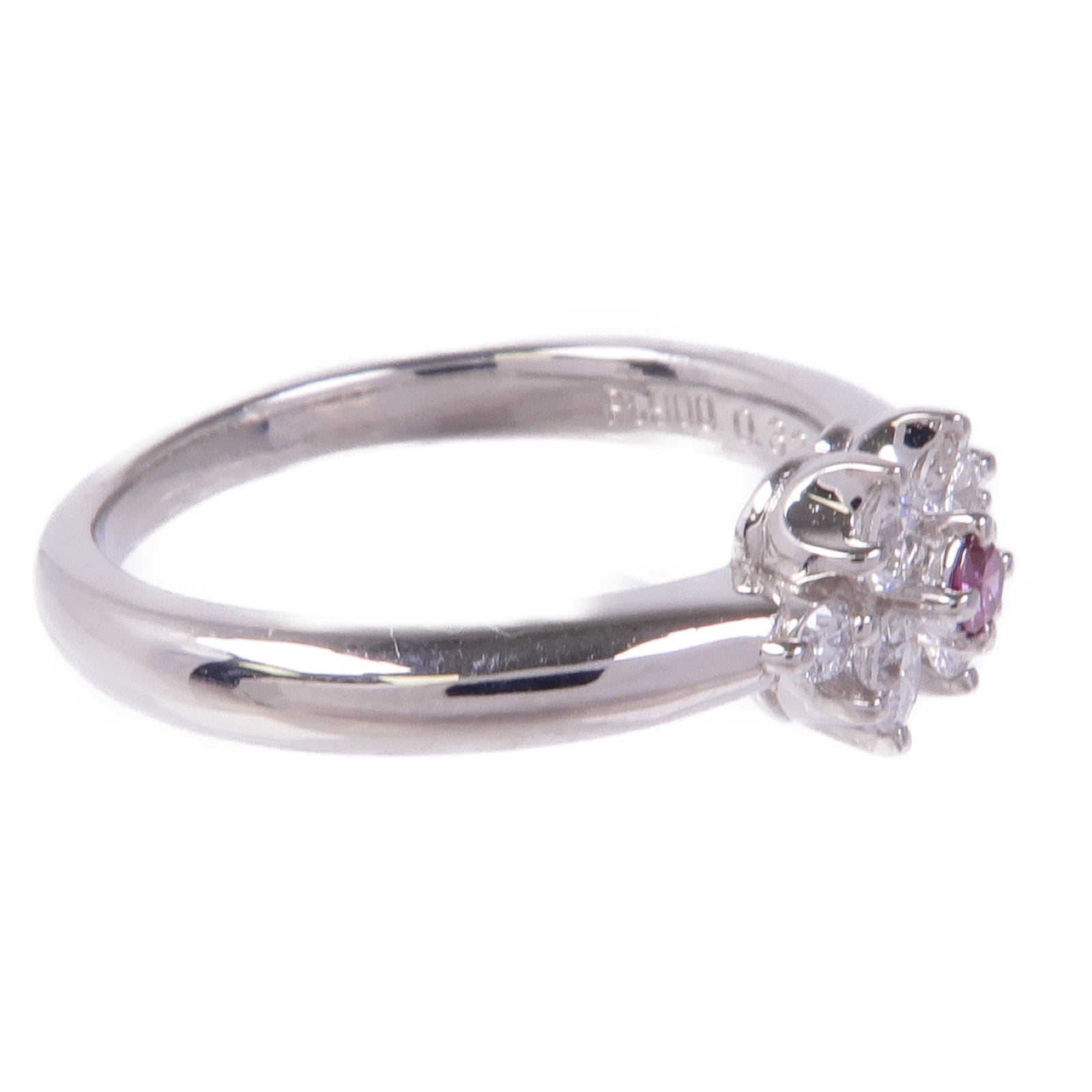 JEWELRY 【激減優惠】PT900鉑金Diamond Ring鑽石戒指US#6