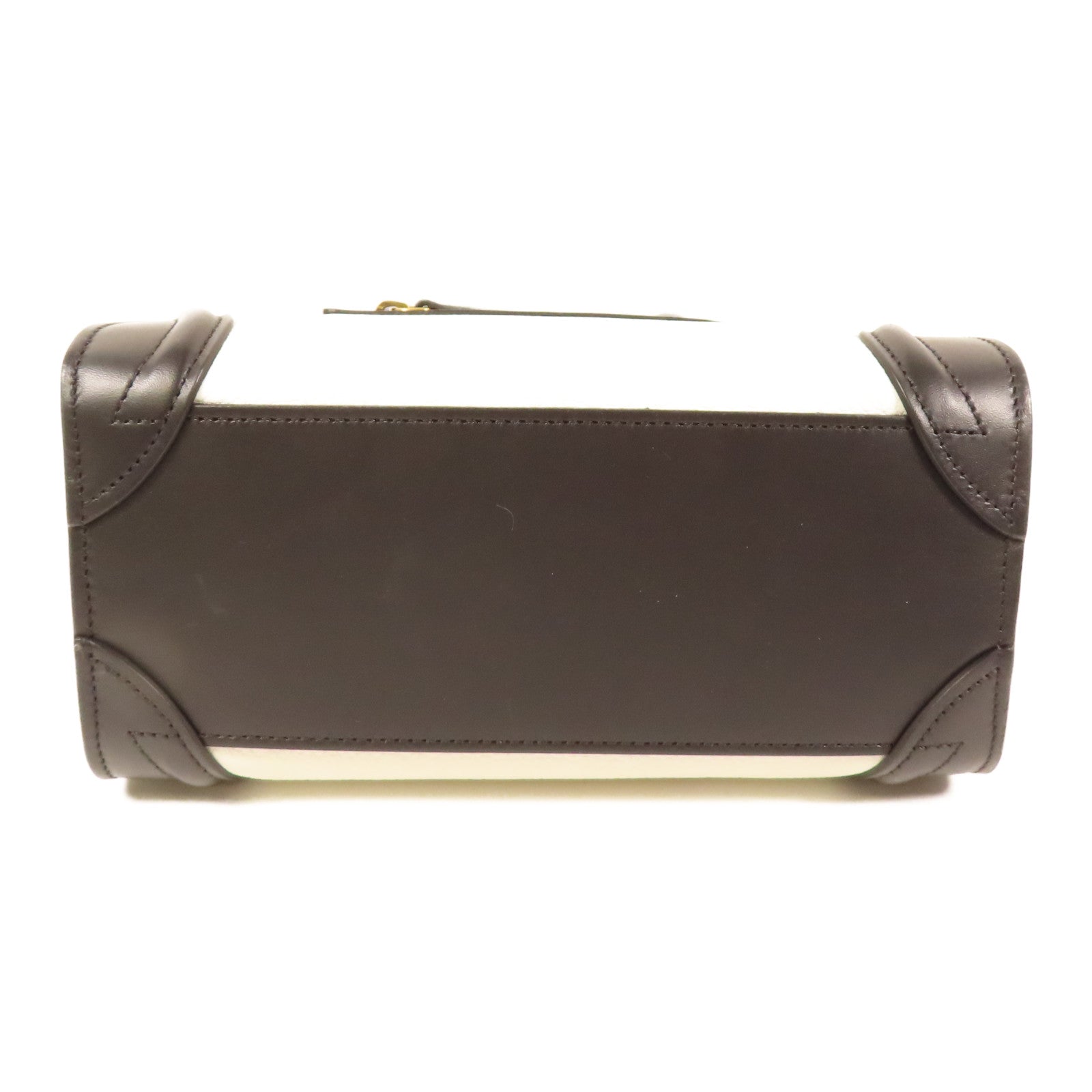 CELINE 牛皮皮革Nano Luggage金扣手挽肩背兩用袋
