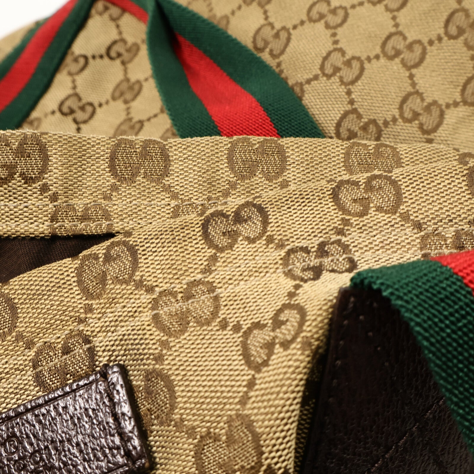 GUCCI 帆布Shoulder Bag肩背袋