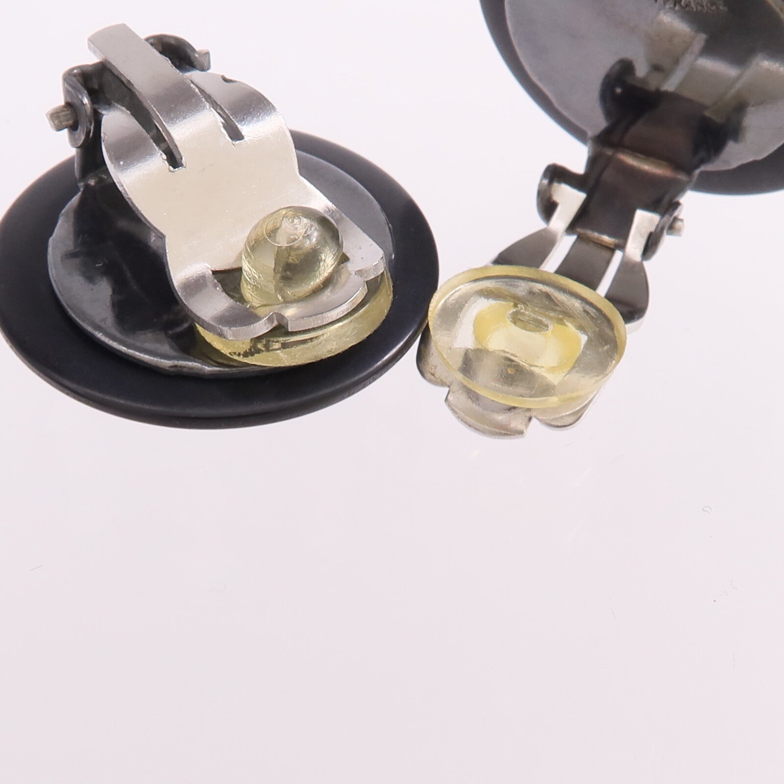 CHANEL 金屬/水晶Clip On Earrings耳環