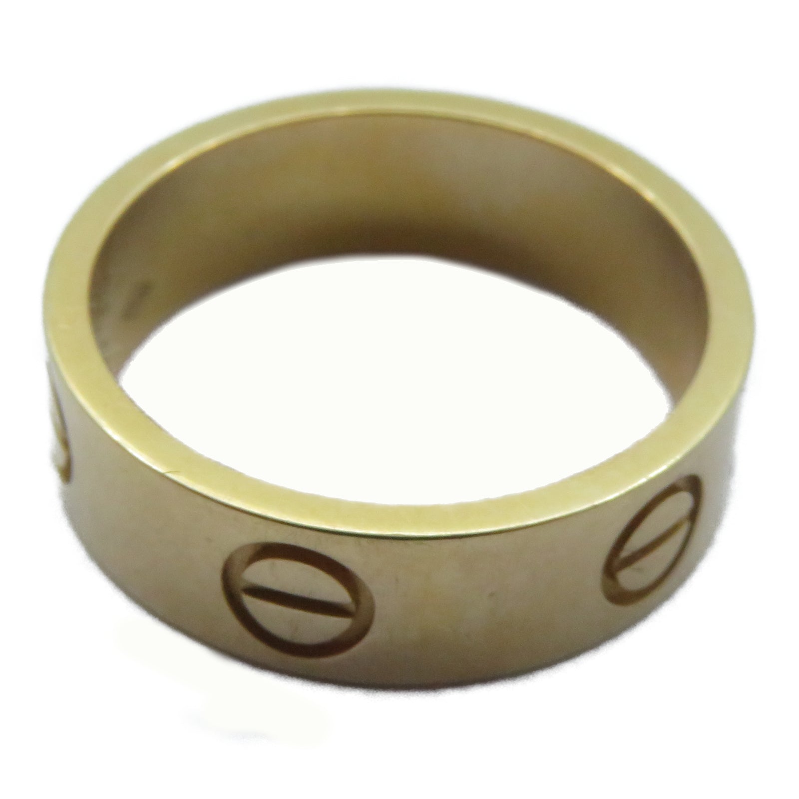 CARTIER 18K玫瑰金Love Ring戒指Cartier#52/US#6