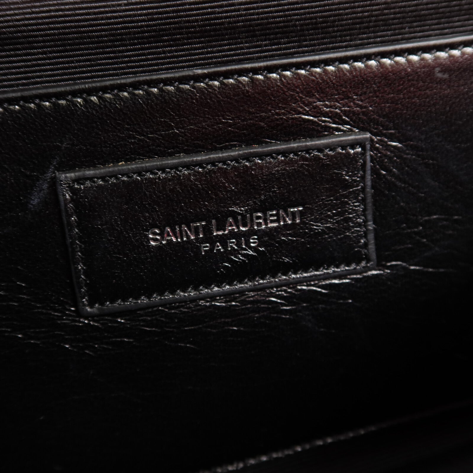 SAINT LAURENT 牛皮皮革Clutch手拿包