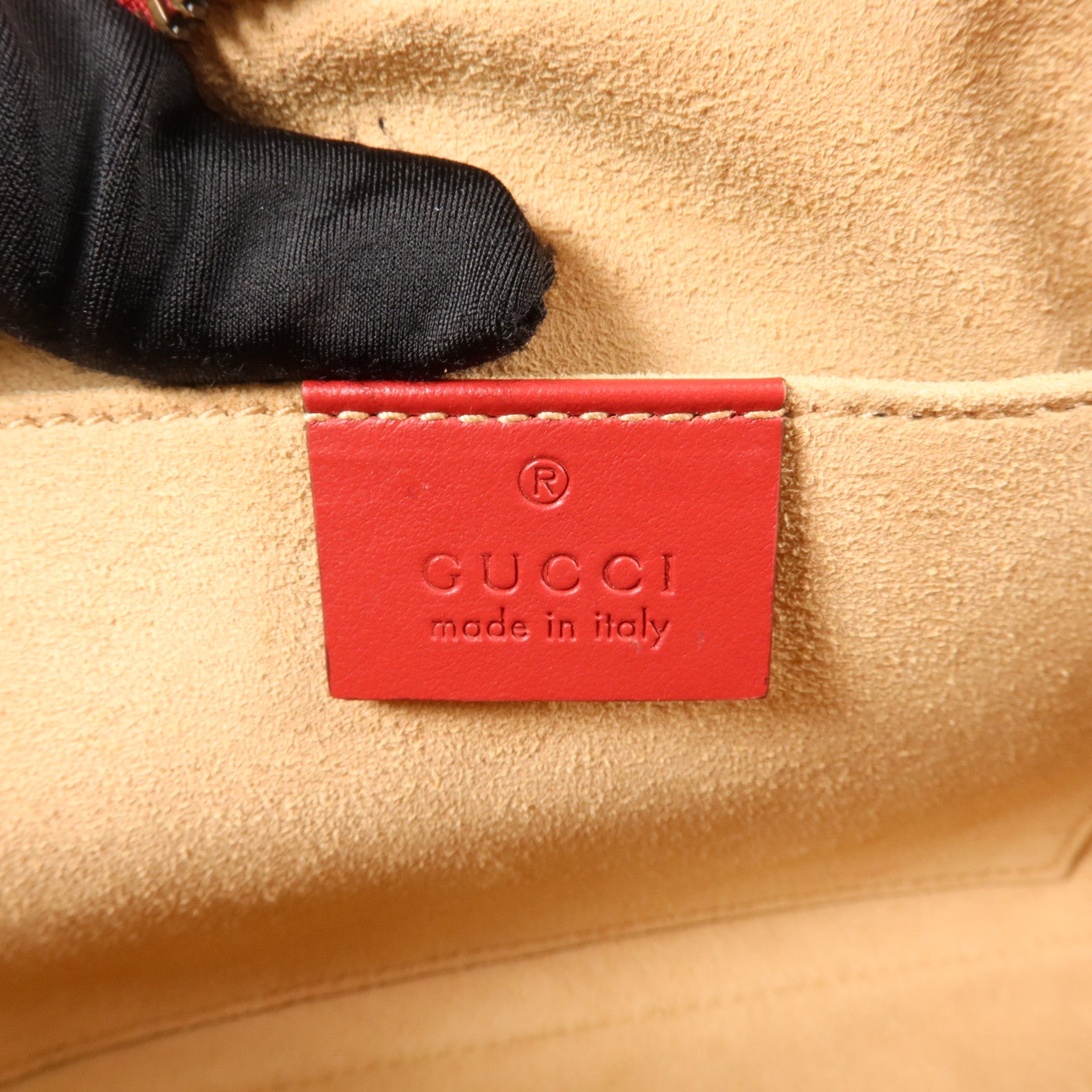 GUCCI 牛皮皮革GG Marmont Small Camera Bag肩背袋