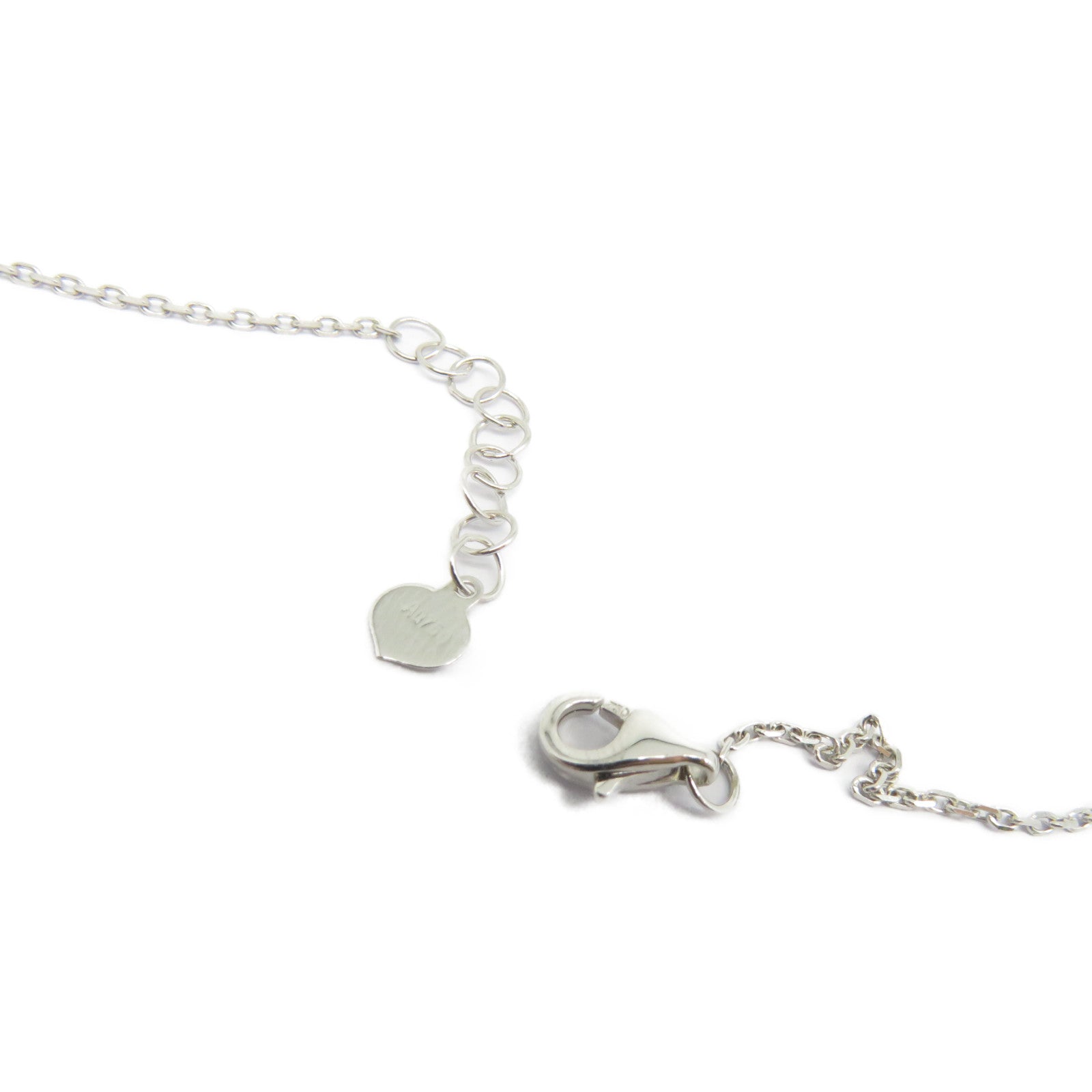 JEWELRY 【激減優惠】18K白金Sapphire Necklace 1.300ct藍寶石/0.132ct鑽石項鍊