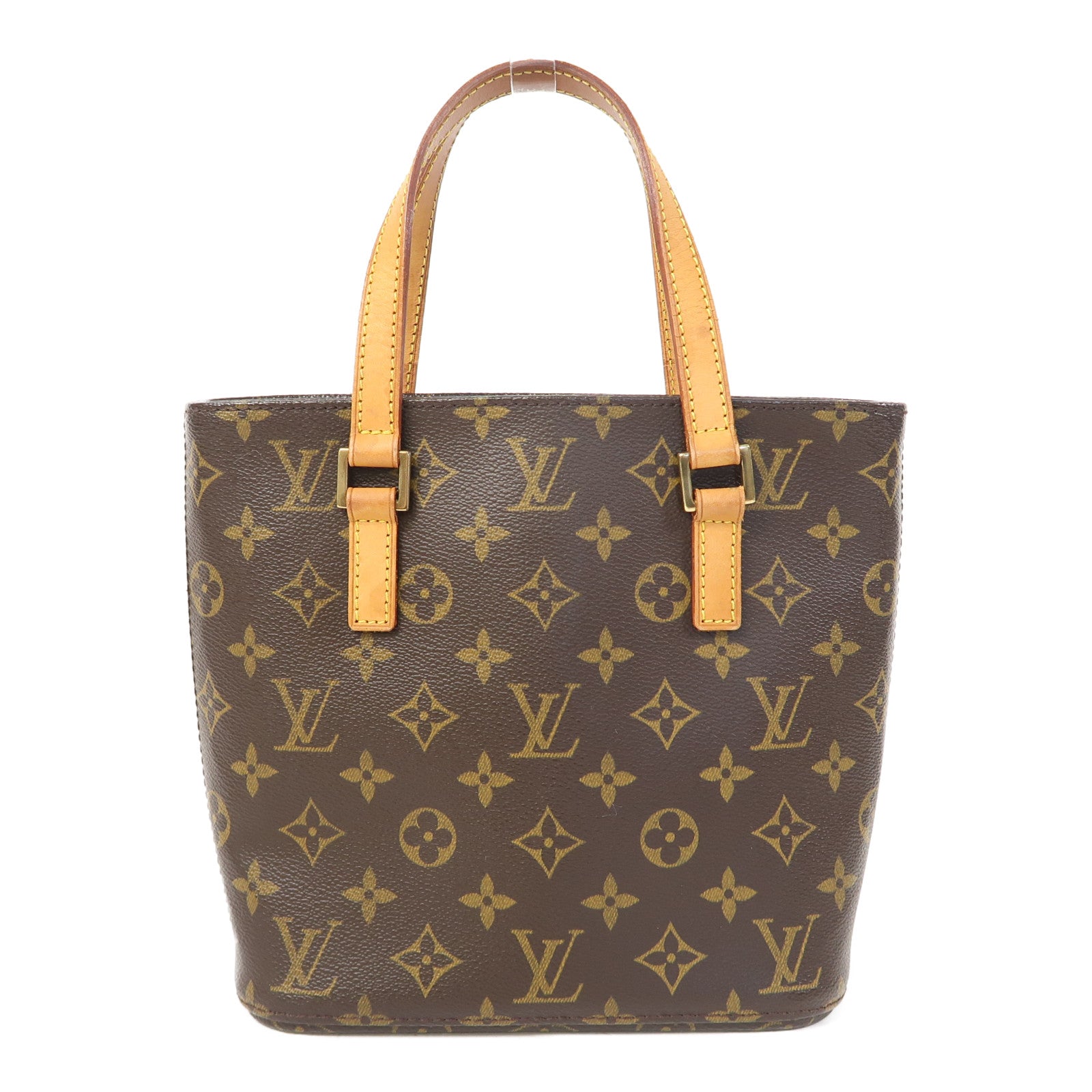 LOUIS VUITTON Monogram Vavin PM金扣手挽袋啡色
