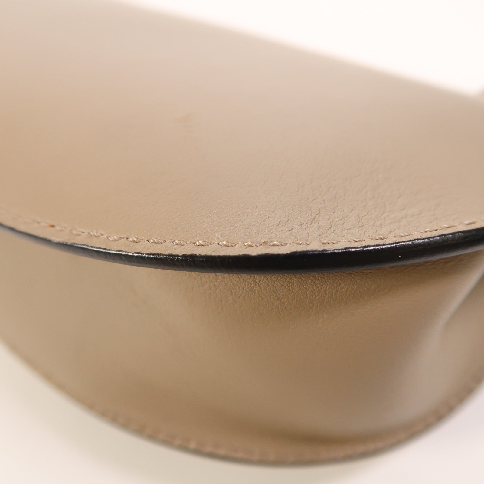 Chloe 牛皮皮革Georgia金扣肩背袋