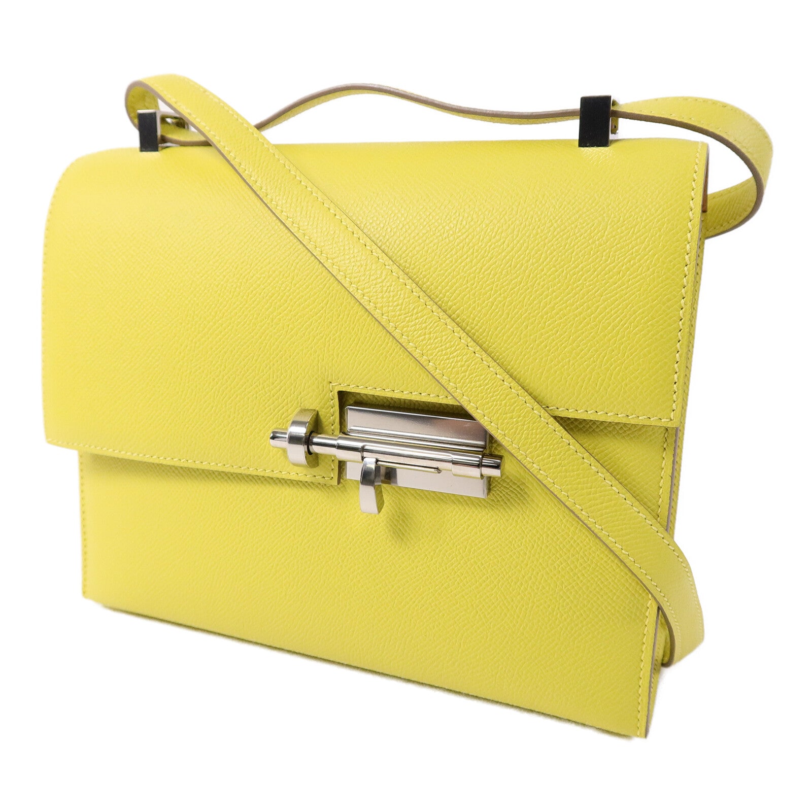 HERMES Epsom皮革Verrou 23肩背袋