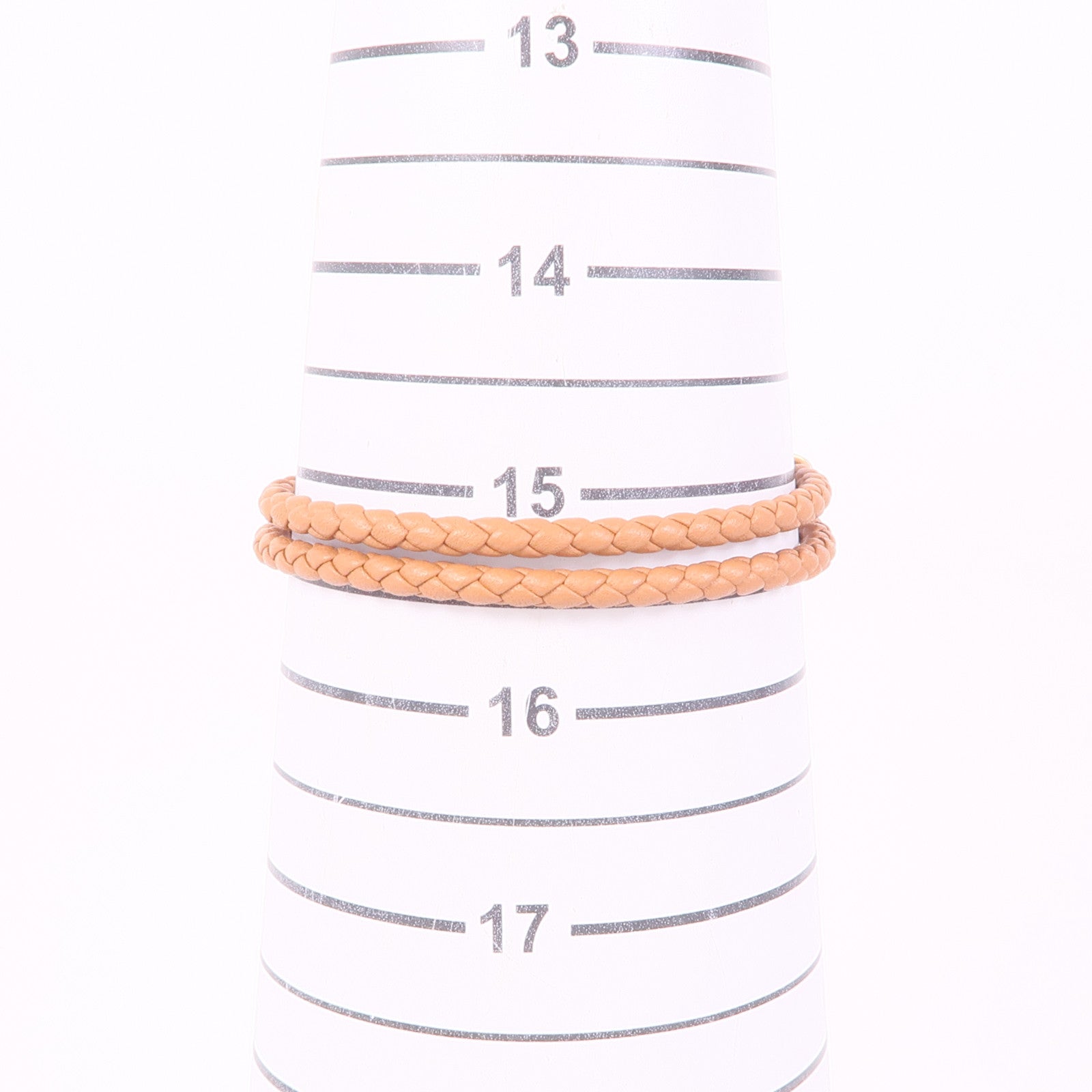 HERMES Swift皮革Roulis Double Tour Bracelet玫瑰金扣手鐲Gold
